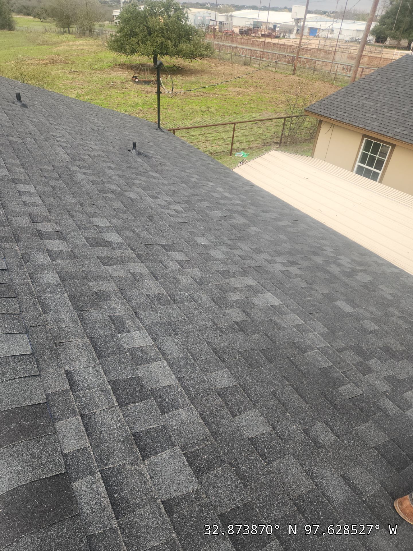 Project in Weatherford by Lonestar Roofing and Restoration LLC.