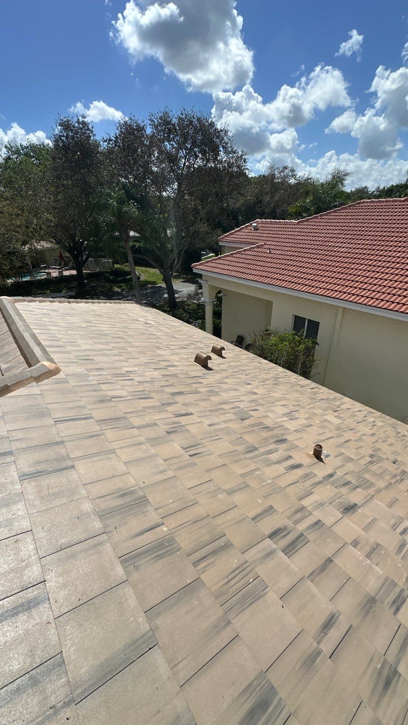 Residential Roof Installation Featuring Polyglass Polystick Underlayment in Parkland by AJF ROOFING INC