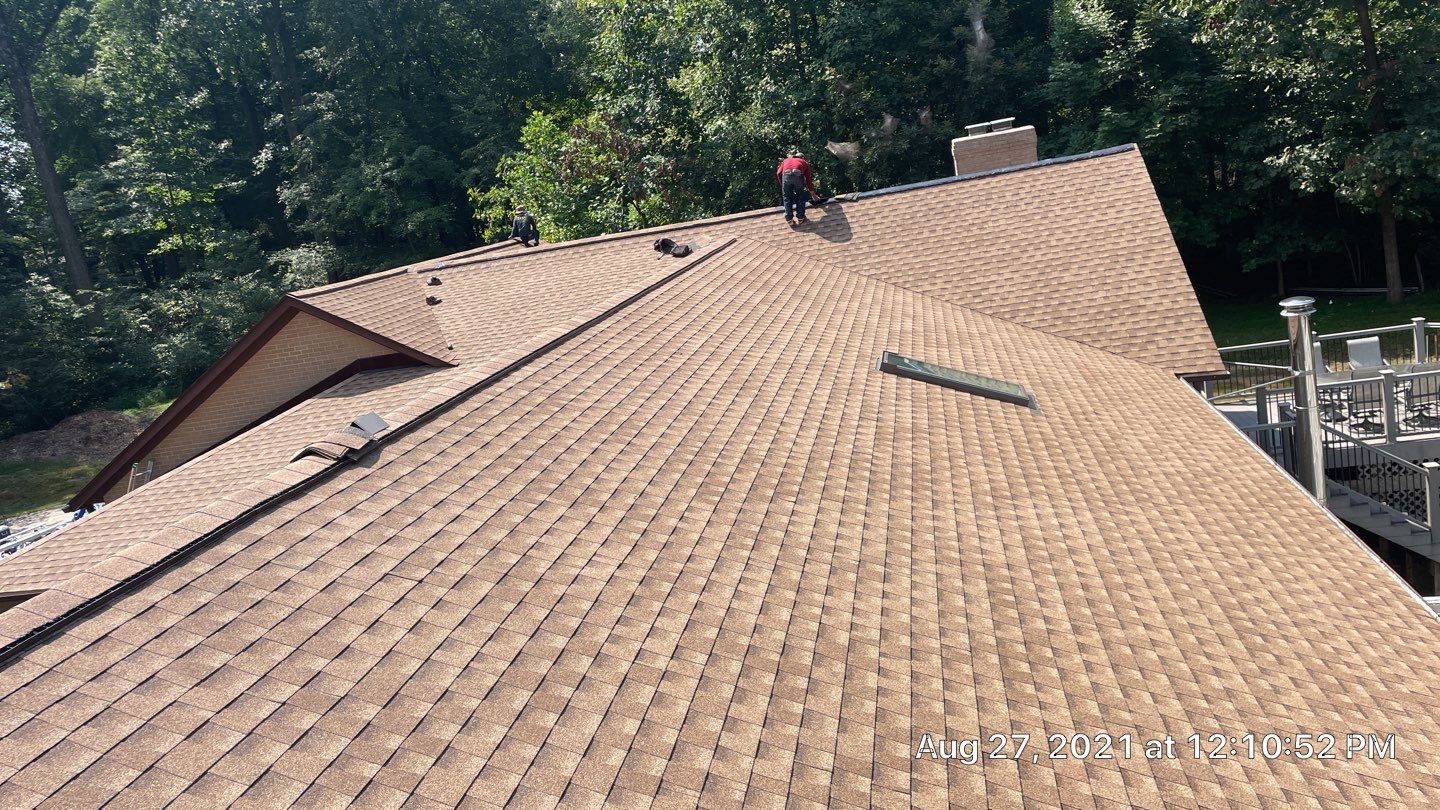 Roof Replacement using GAF Timberline HDZ by American Home Contractors