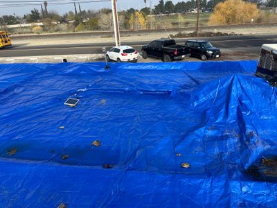 Emergency Roof Tarp Service - Fresno, CA