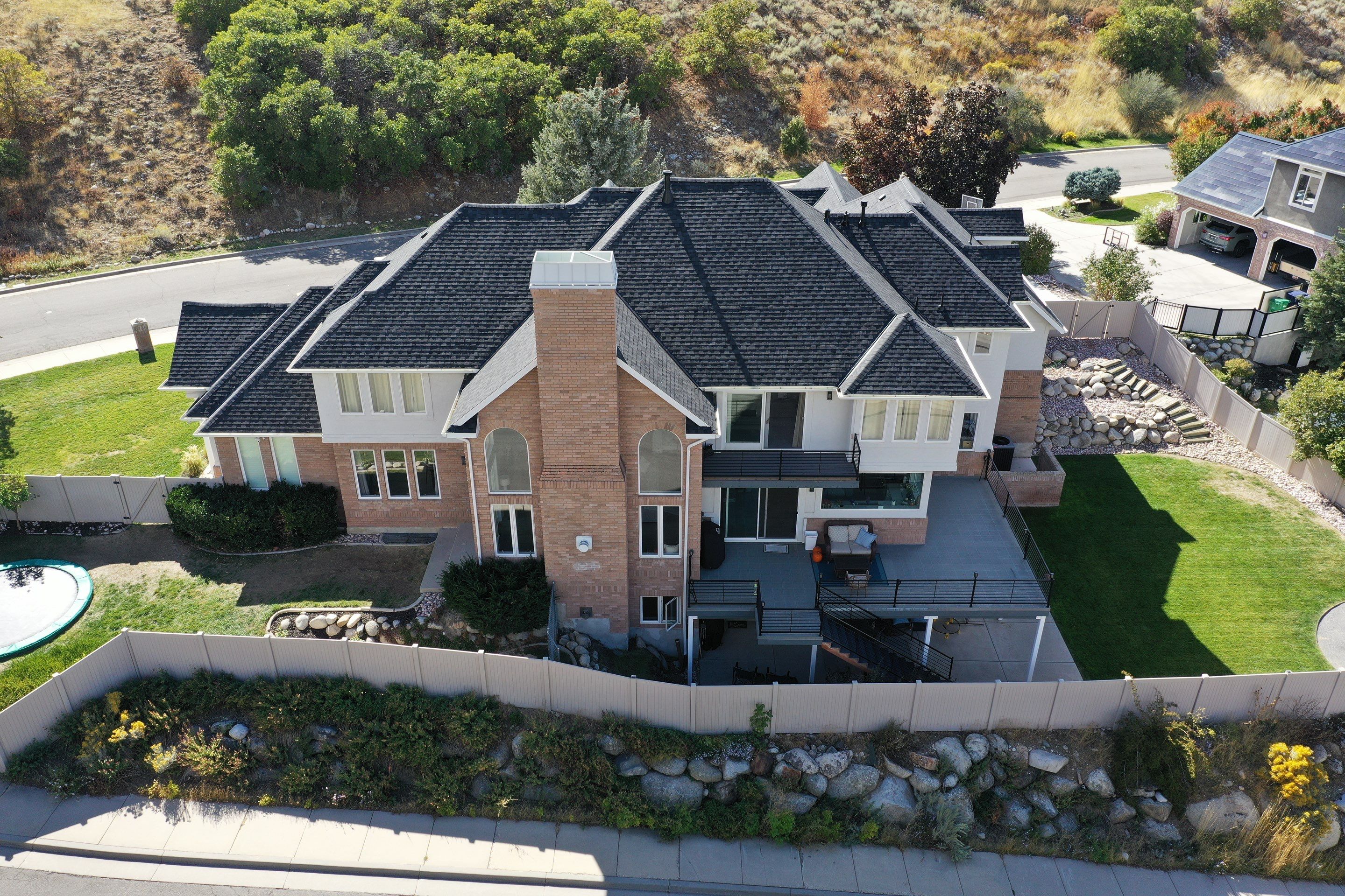 Residential Roofing installation  by Definitive Construction
