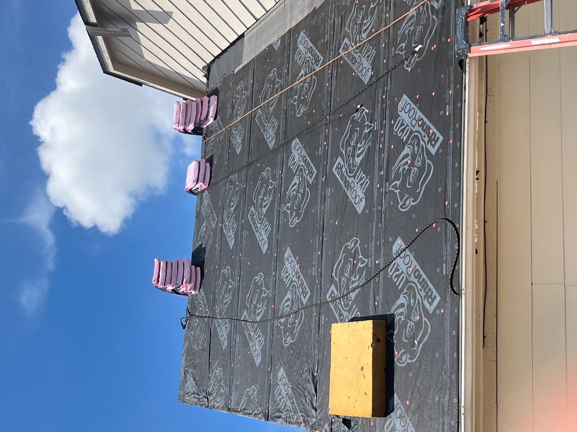 Residential Roofing Installation using Owen's Corning Duration (Lifetime) Shingles by Roof Repair Company