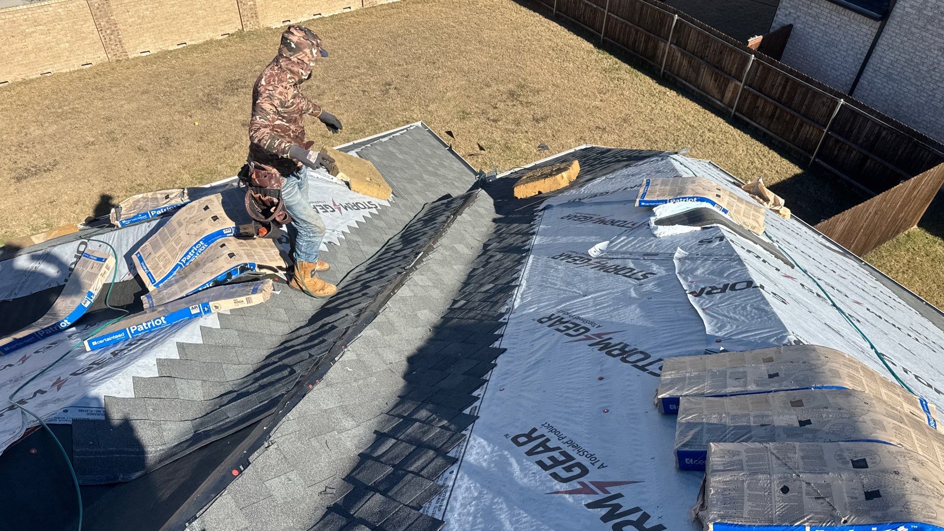 Project in Wylie by Rhino Roofing and General Contracting, LLC