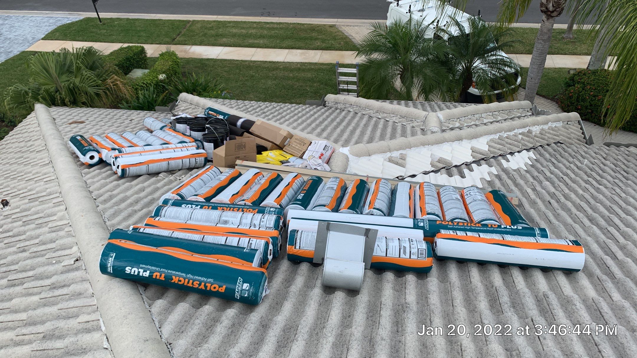 Residential Roofing Installation using WestLake Roofing Tile by BLUES BROTHERS CONSTRUCTION CORP