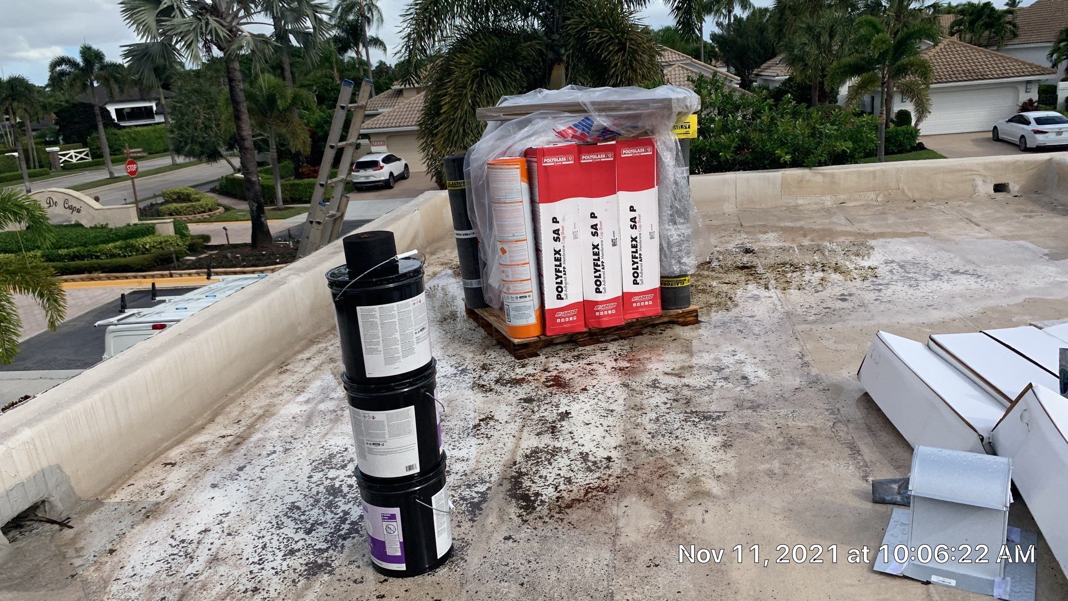 Residential Roofing Installation using Crown by BLUES BROTHERS CONSTRUCTION CORP