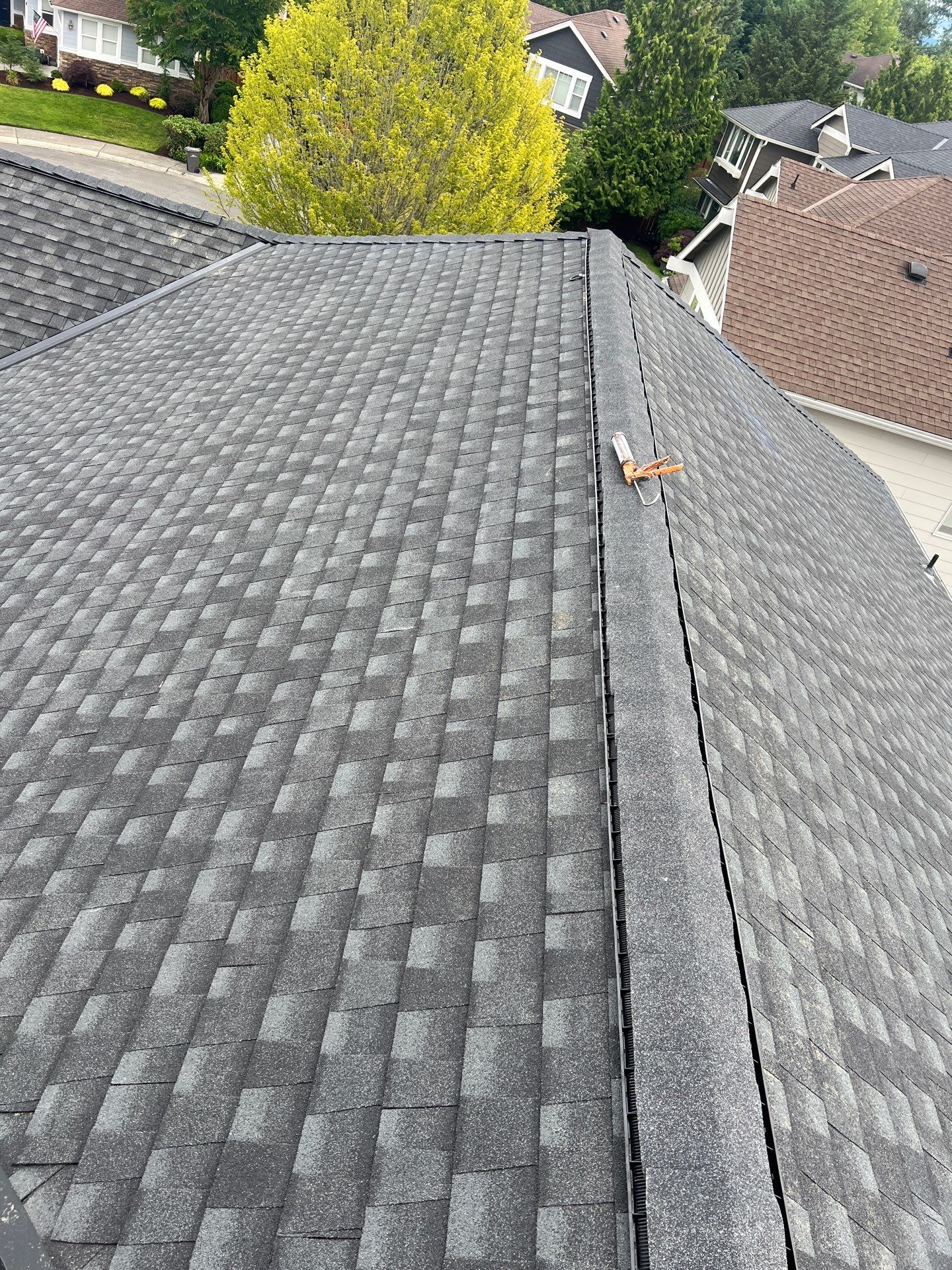 Residential Roofing Installation using GAF UHDZ Shingles by Roofing Formula LLC
