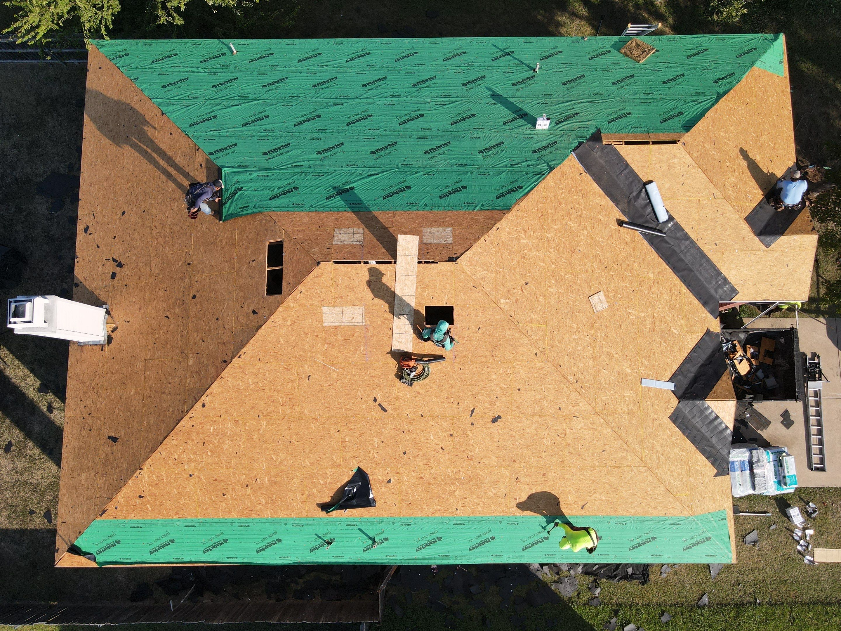 Reroof Class 4 by Berry Good Roofing 