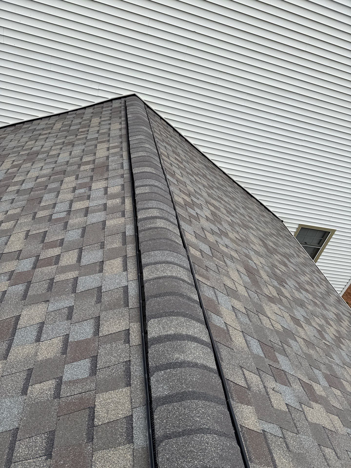 Burke: Residential Roof Replacement with CertainTeed Landmark Pro in Max Def Weathered Wood by RM Banning, Inc.