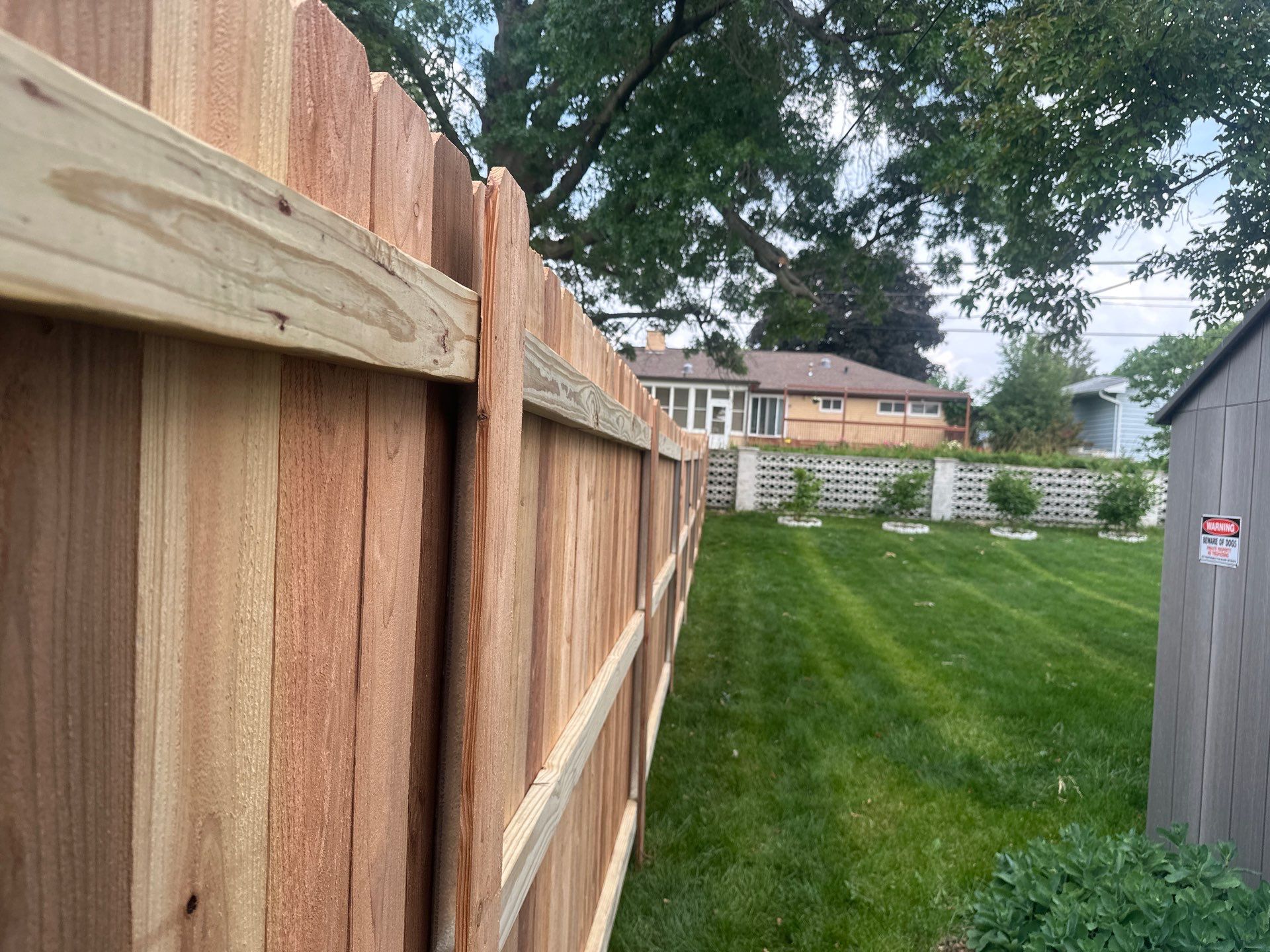 Project in Waterloo by Perfect Picket Fence and Stain