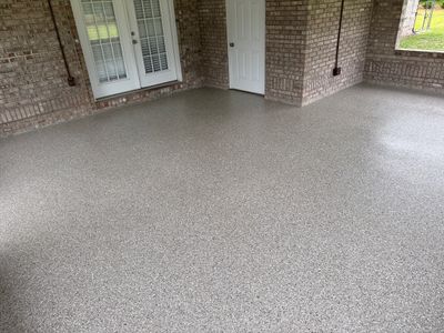 Patio Project in Lake City, FL in Pebble Beach