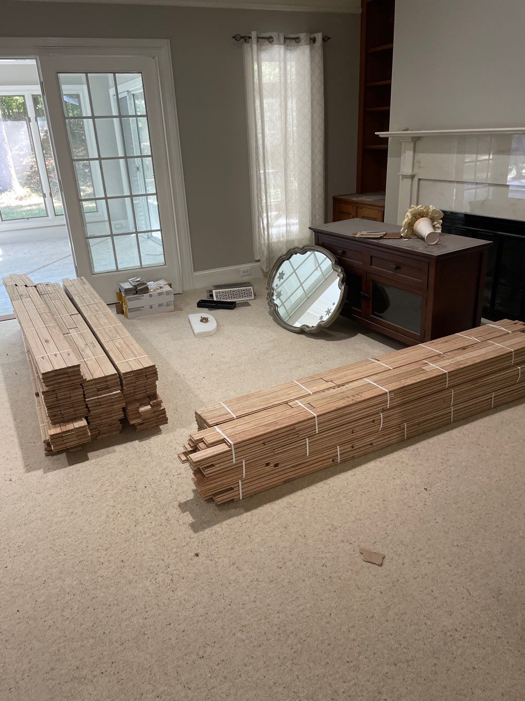New 2.25" solid red oak by Footprints Floors of East Atlanta
