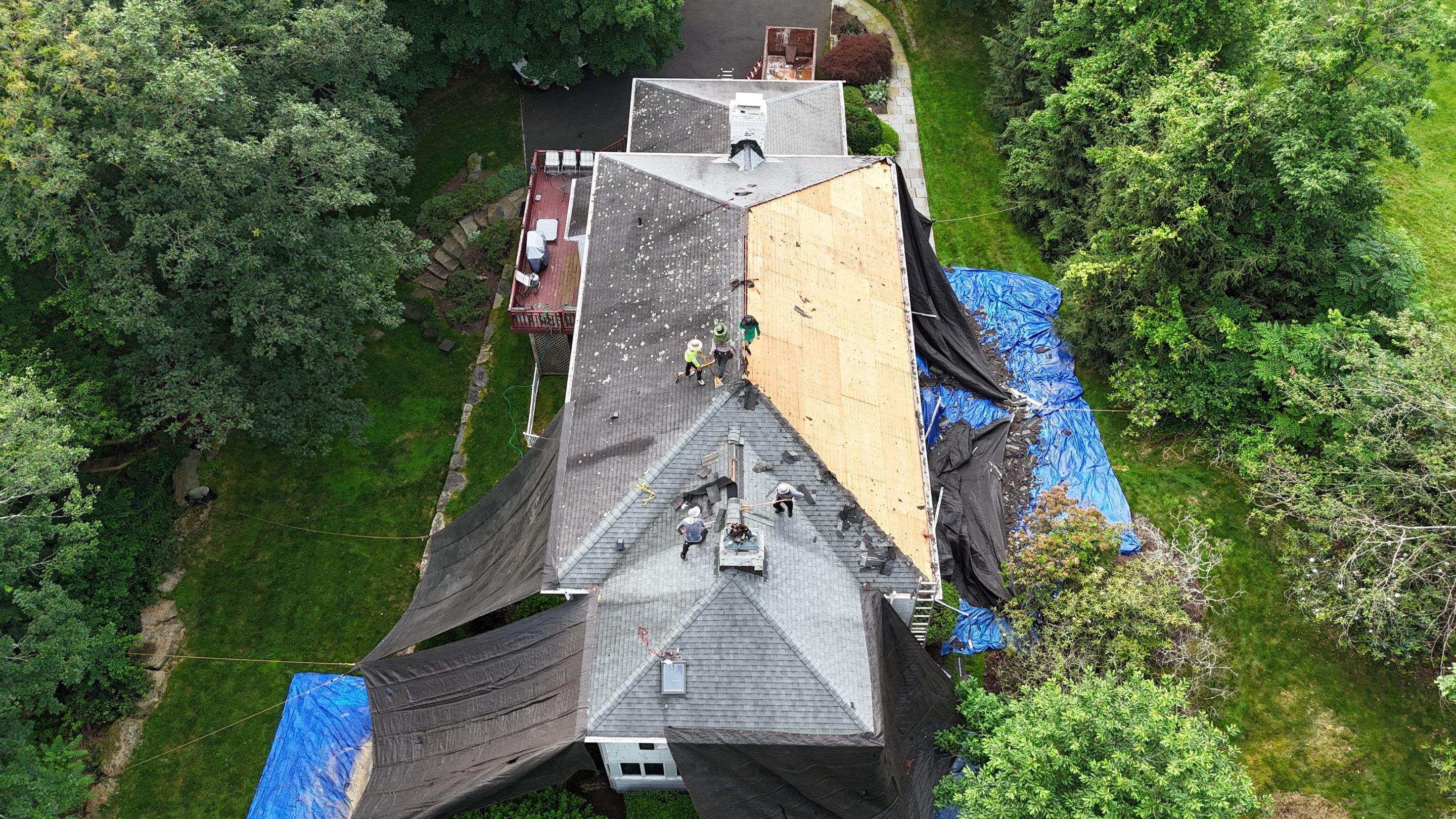 Project in Greenwich by The Energy Efficient Roofer & George's Seamless Gutters
