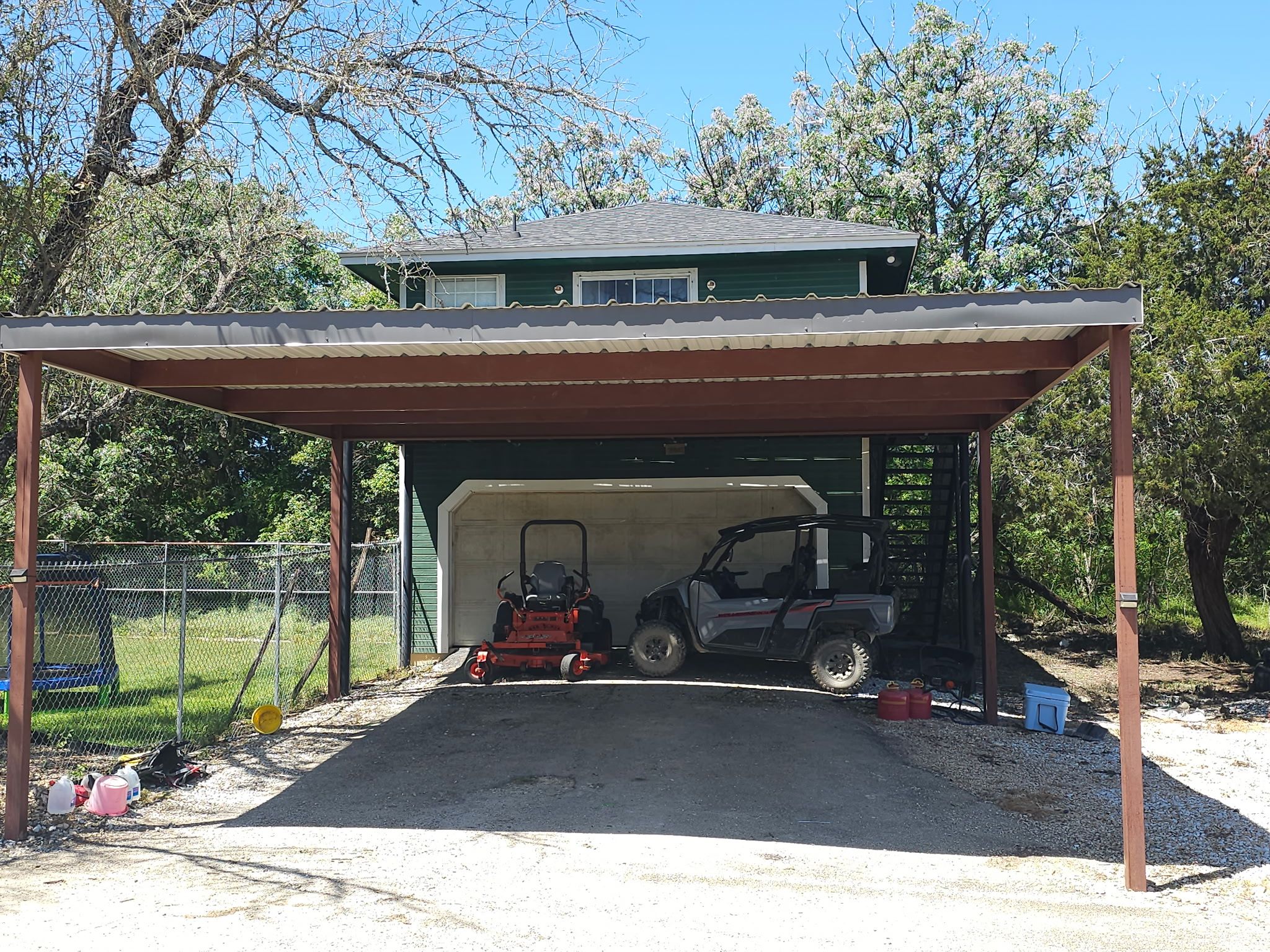 Carports, Metal Patio Covers, Barns, Shops, and more by REPS Austin Area Roofer