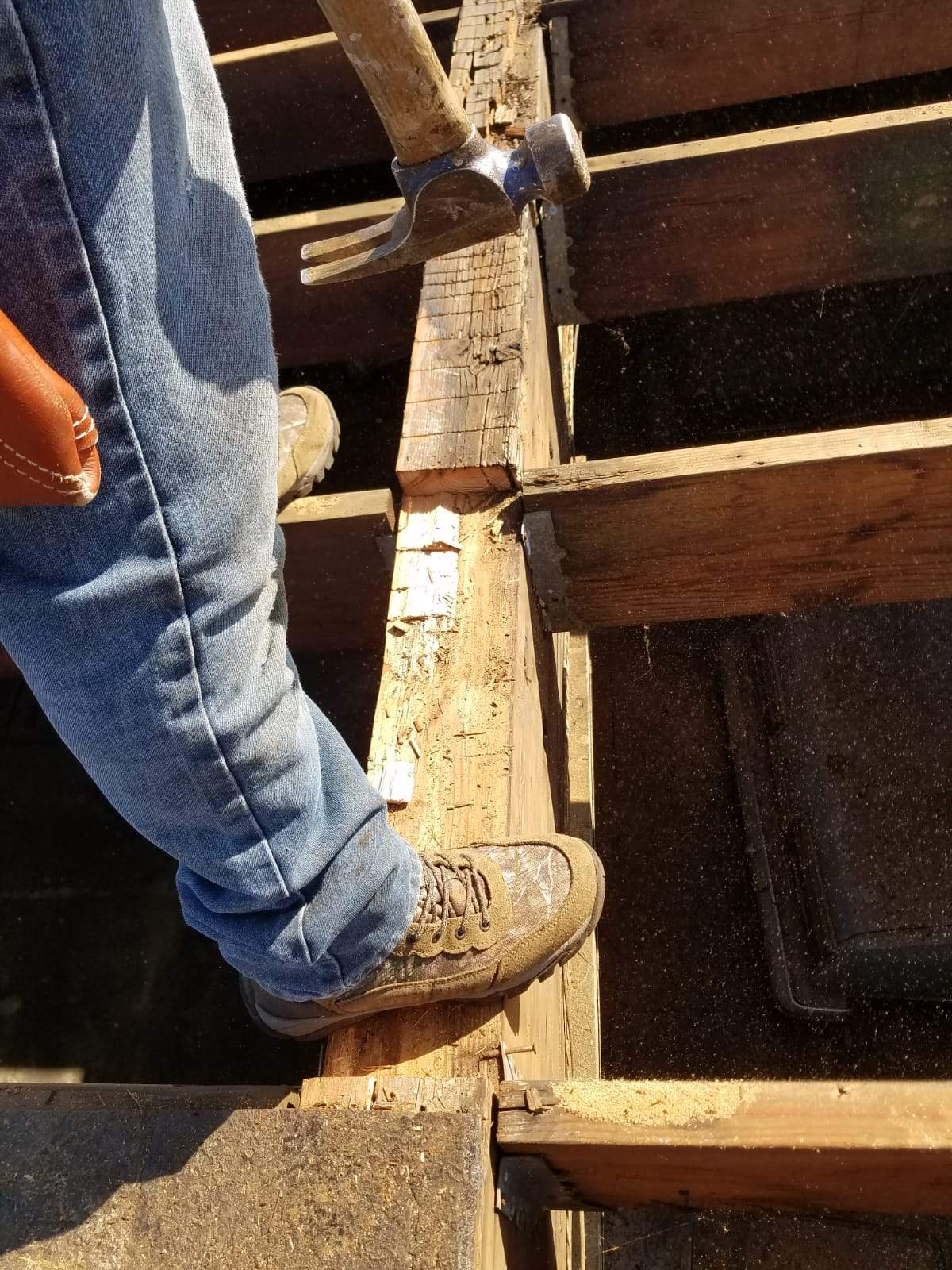 Spray foam and coatings using Conklin Benchmark/PUMA XL coatings and spray foam by Straight Edge Roofing Inc