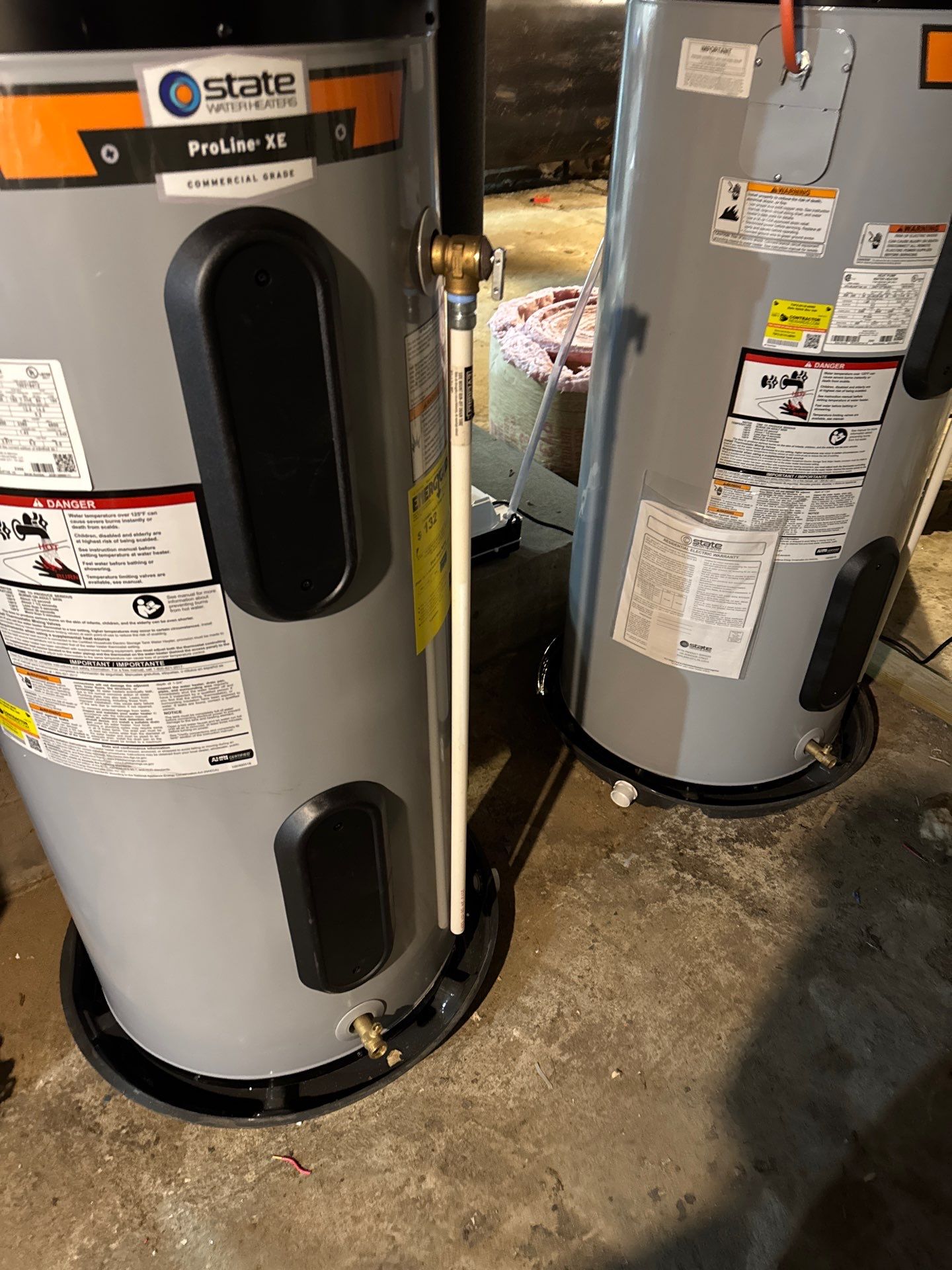 Dual Hybrid Water Heater Install by Stake Plumbing and Heating