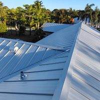 24ga 1" Nail-Strip Mill Finish by Total Roofing System The Metal Roof Experts