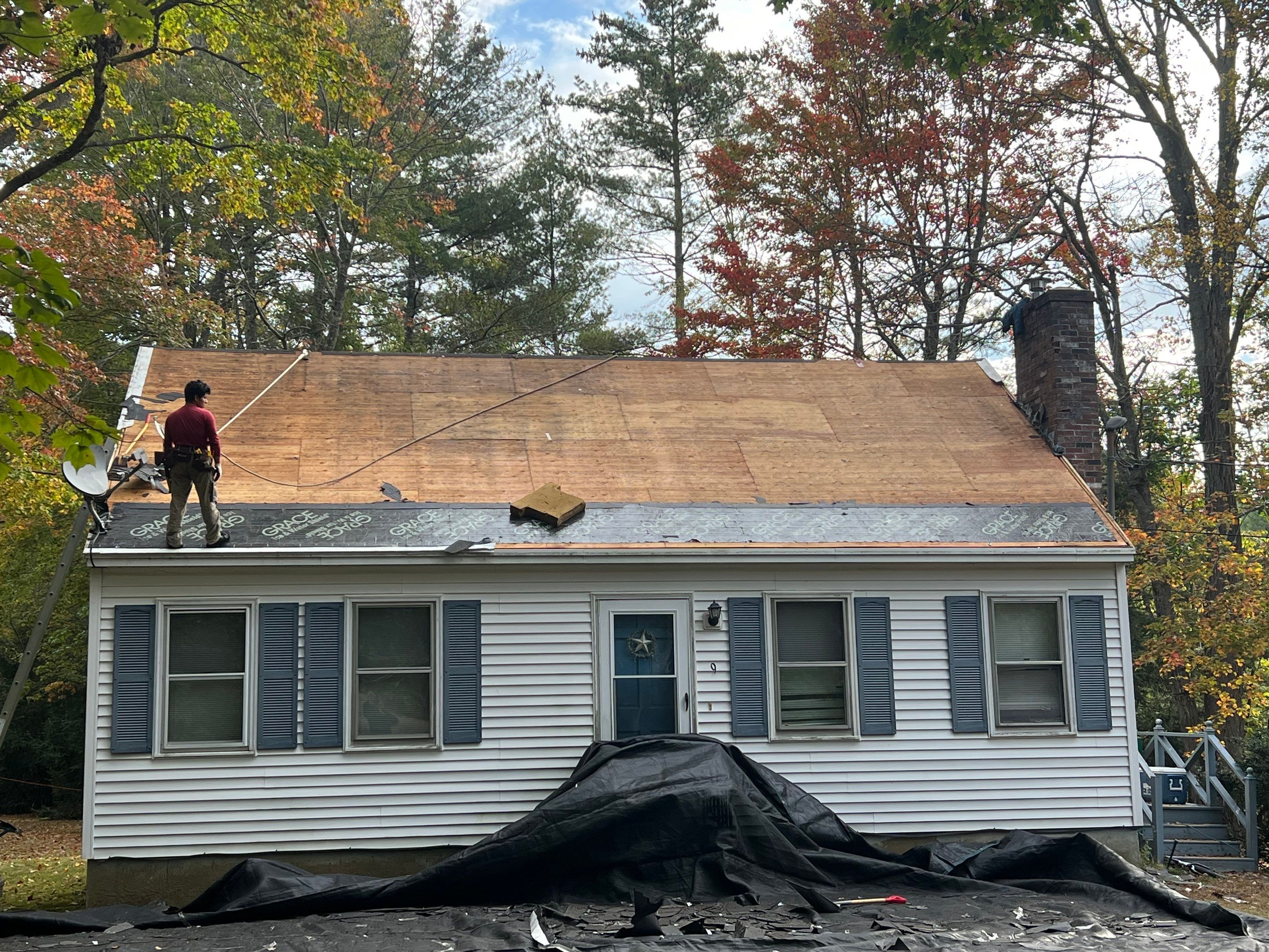 Residential Roofing Installation North Berwick Maine by Tall pine roofing