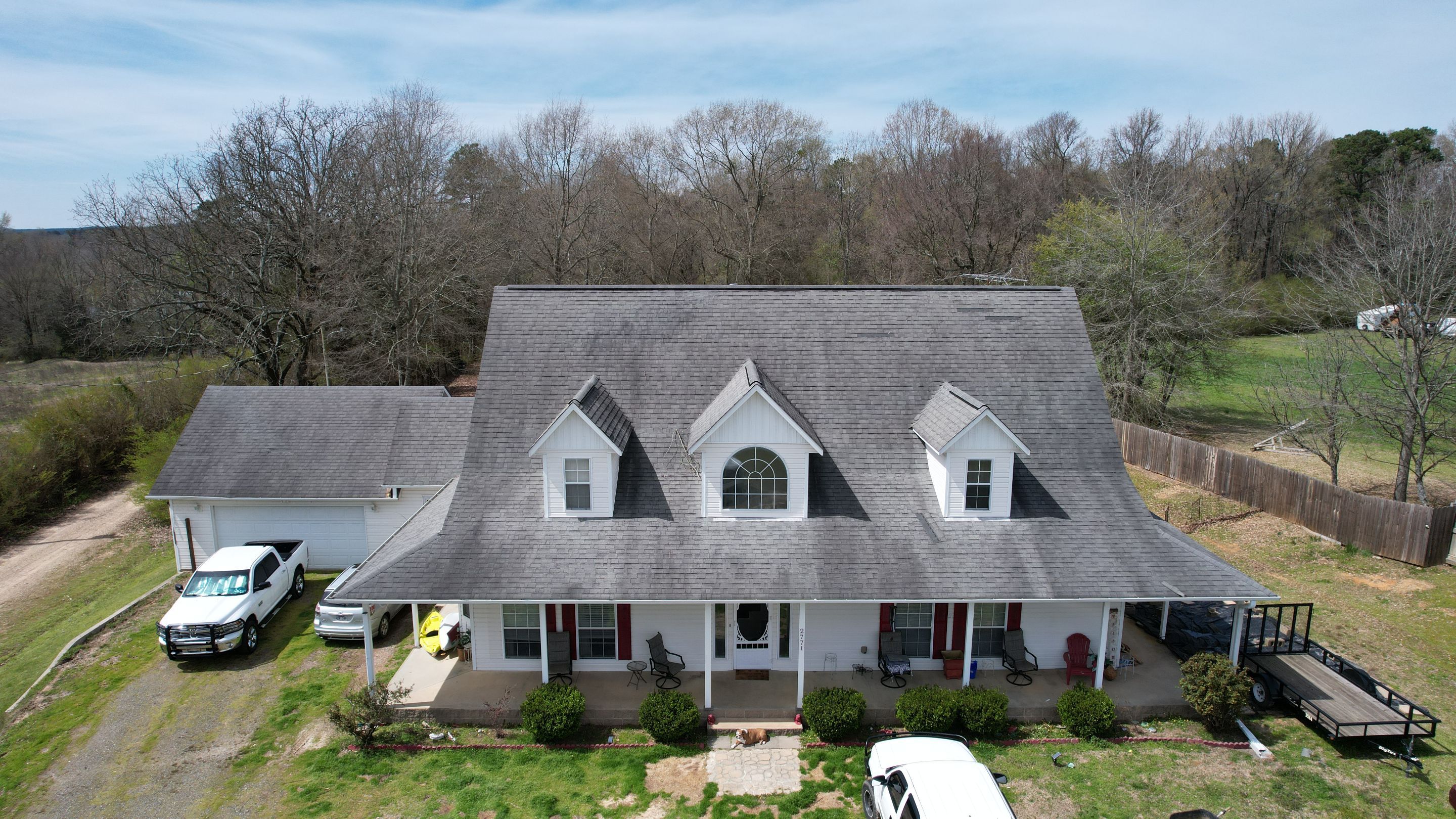 Residential Roofing Installation using GAF Timberline HDZ by Hostetler Roofing