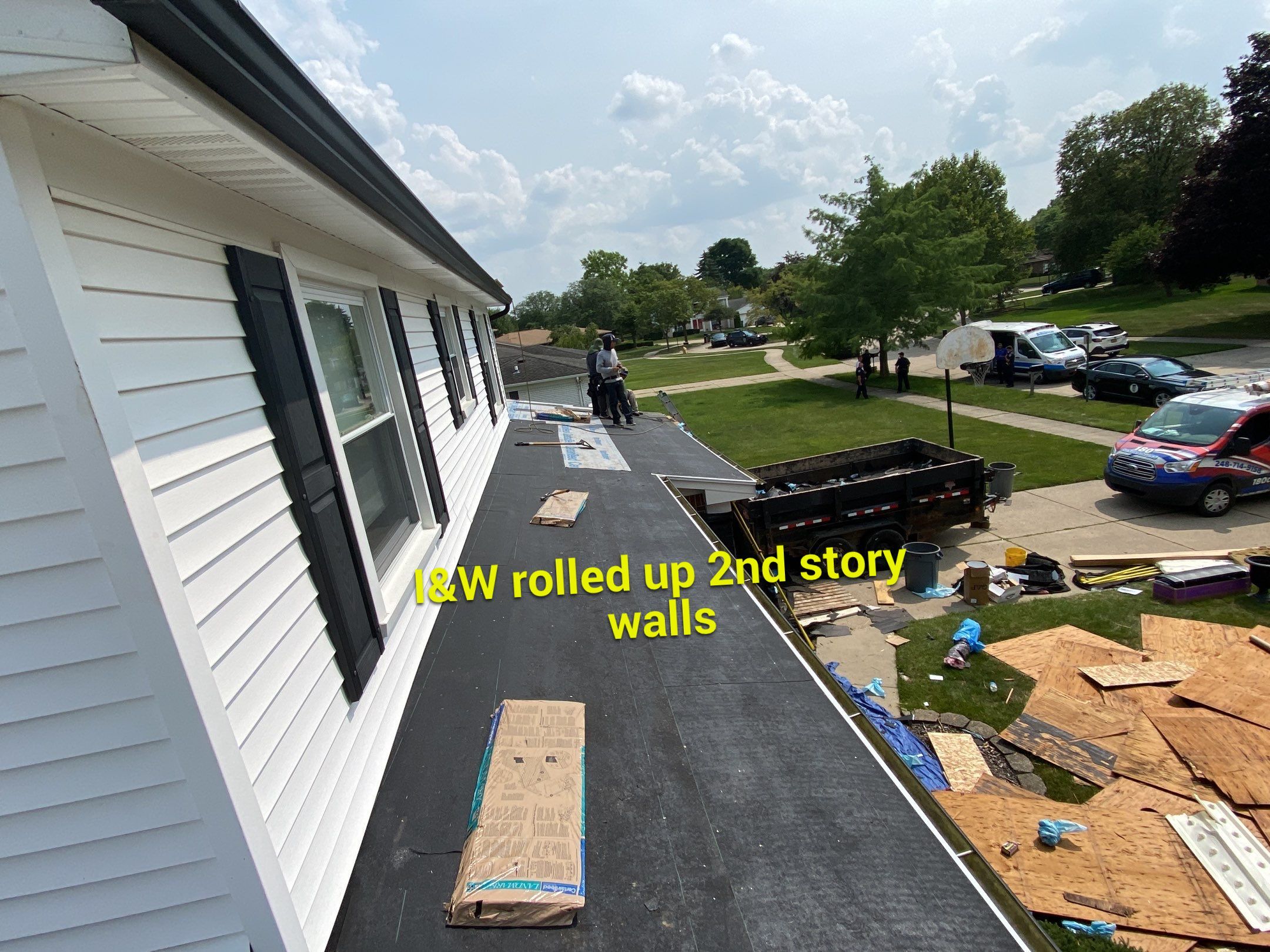 Roof Replacement using CertainTeed Landmark by 180 Contractors
