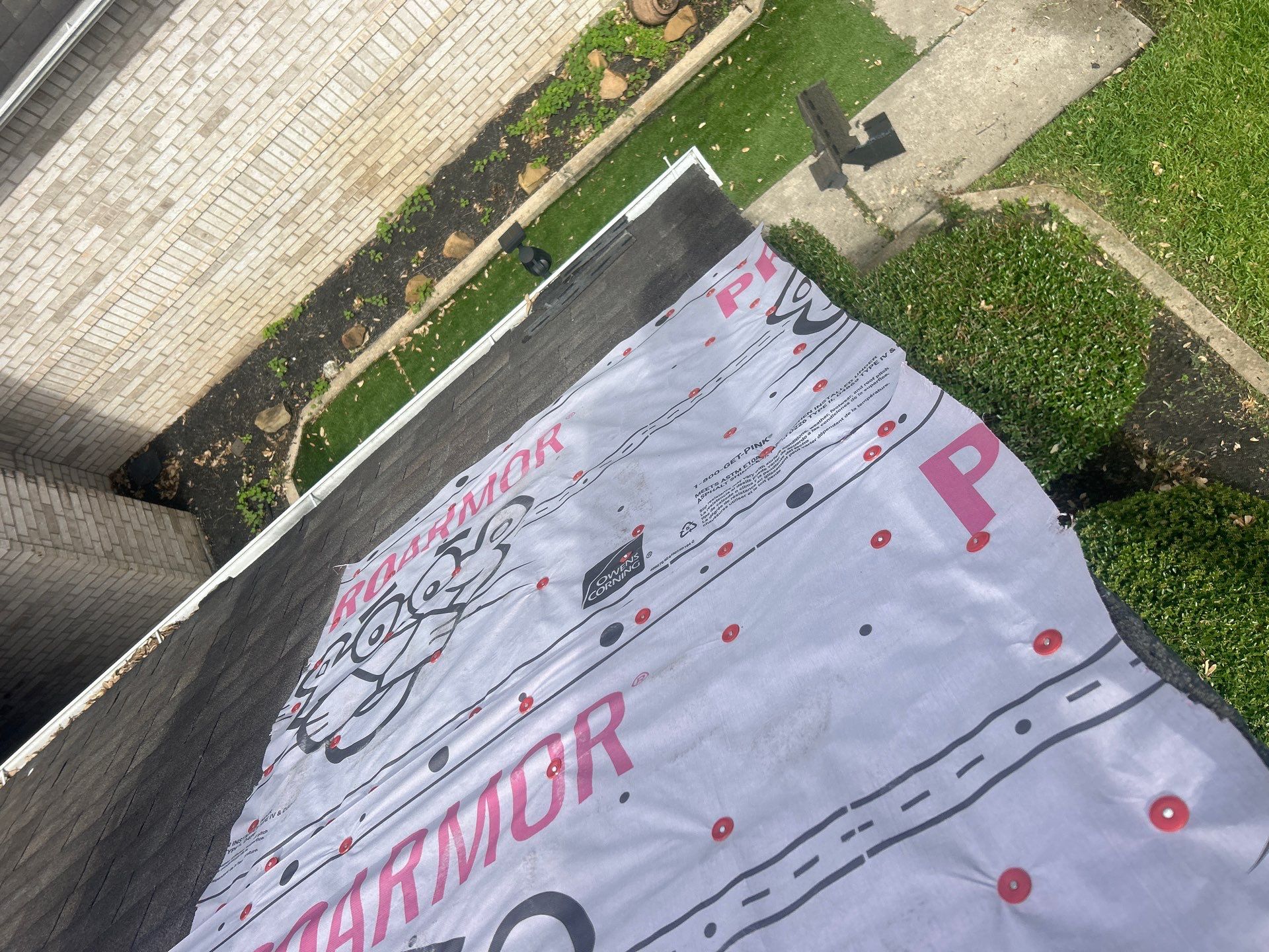 Residential Roofing Repair using Owen's Corning Duration (Lifetime) Shingles by Roof Repair Company