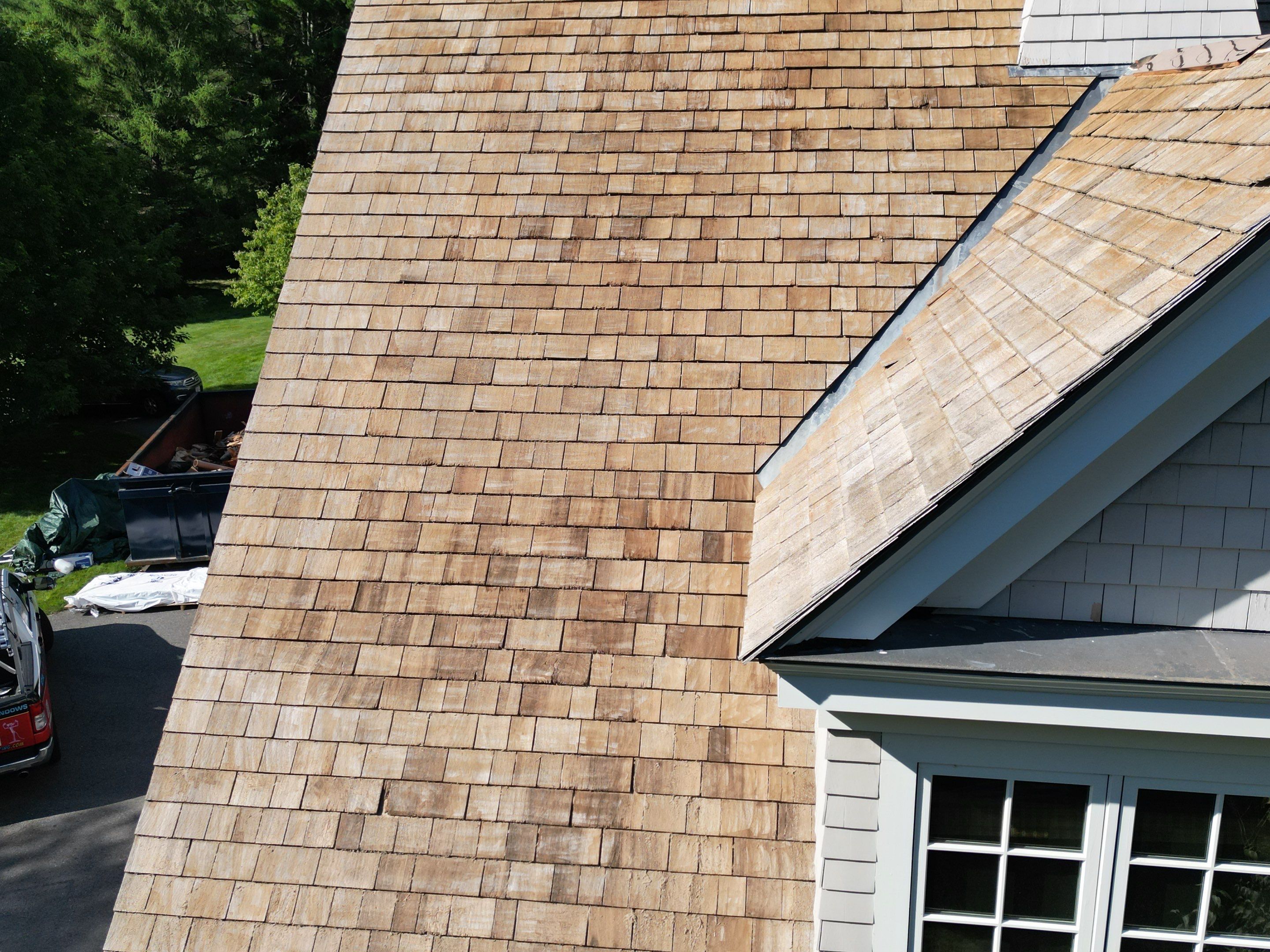 Cedar Shake Roof Restoration by Mighty Dog Roofing of Greater Middlesex County