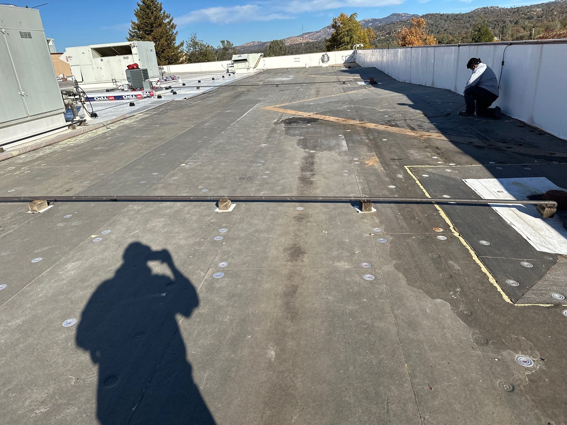 Commercial Roof Restoration by Grandmark Service Company