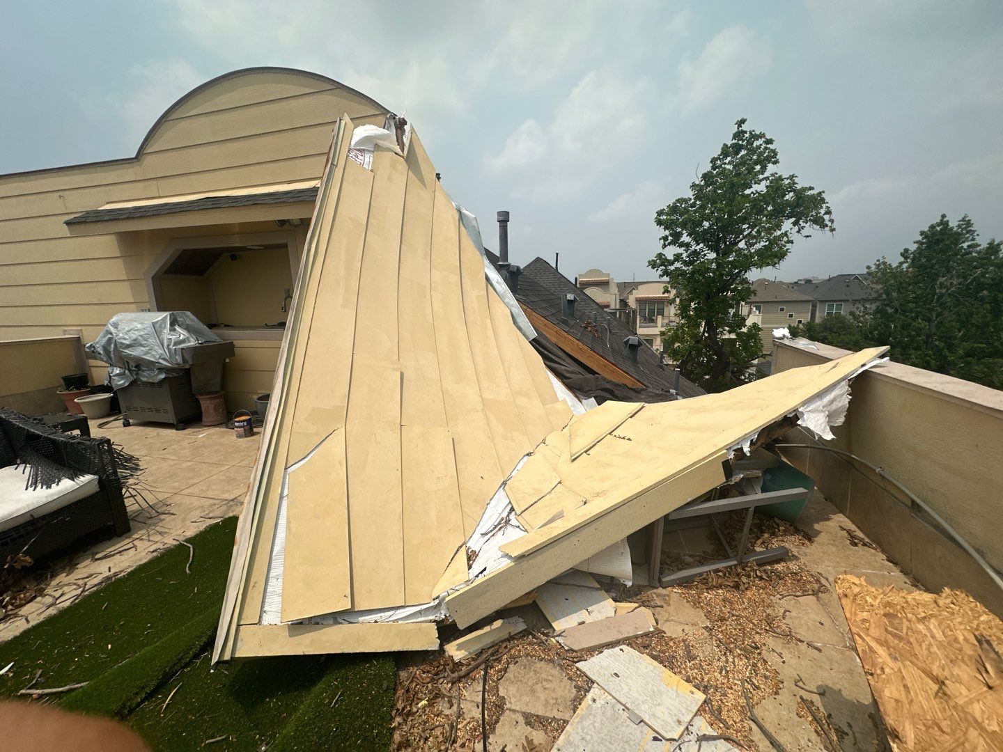 Residential Roofing Repair using Owen's Corning Duration (Lifetime) Shingles by Roof Repair Company