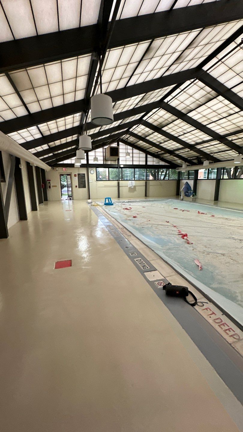 Hotel Pool Deck Project in Cranberry Township by Floors in a Day, Inc