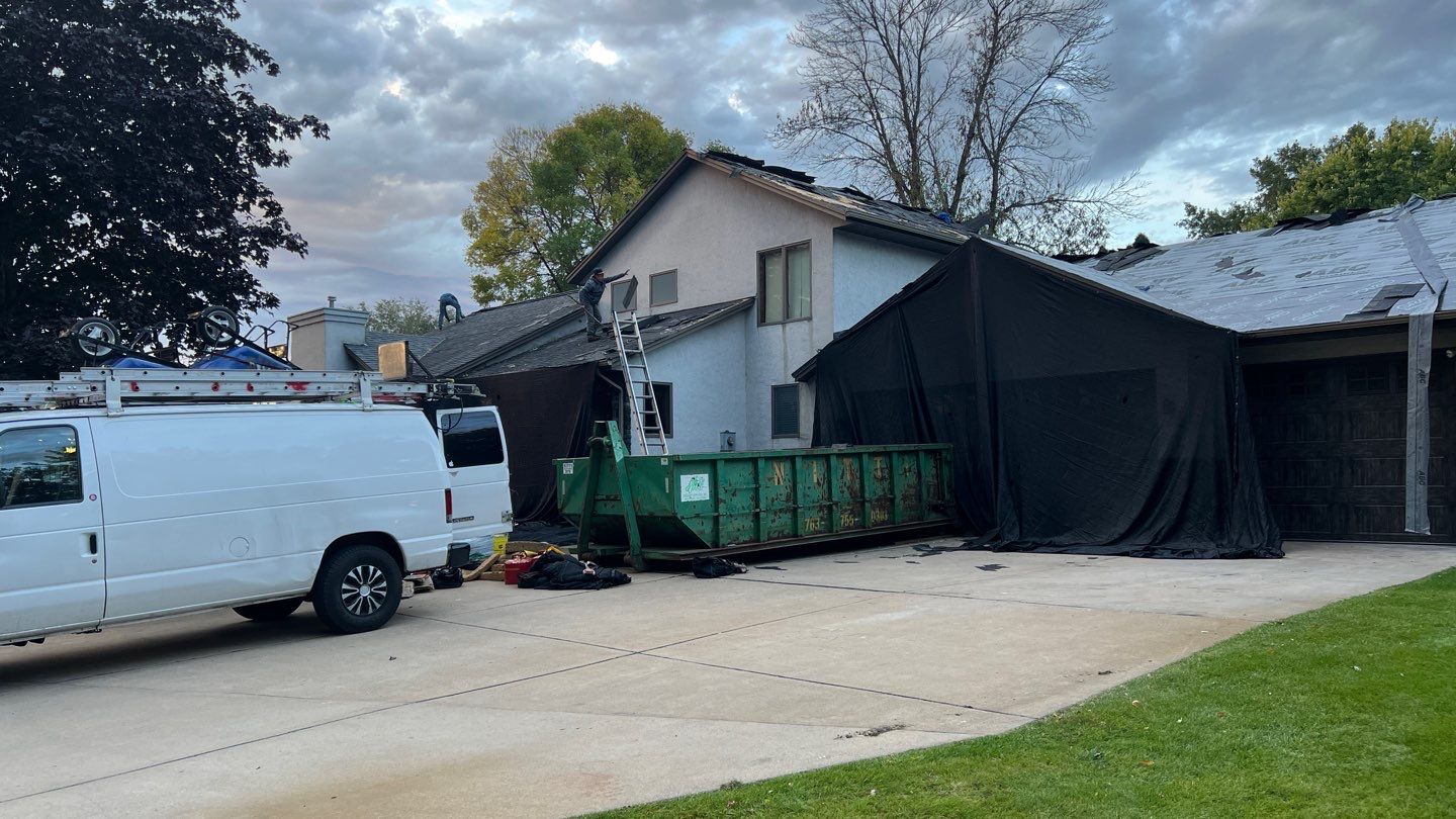 Premium Roof Replacement – F-Wave Designer Slate | Little Canada, MN by First Impressions Exteriors