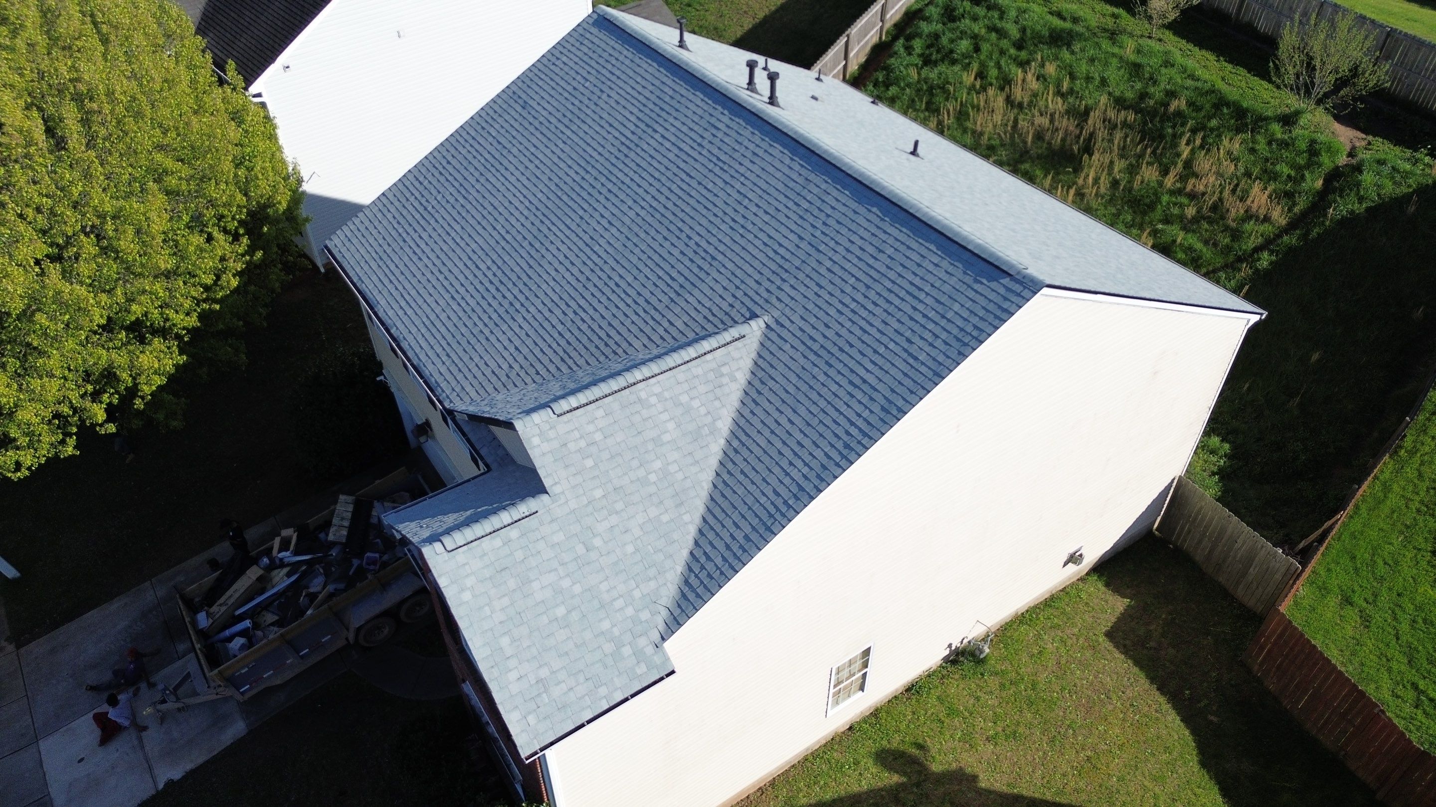 Roof replacement, solar panels instalation and garage repair by Just Brilliant Restoration JBR