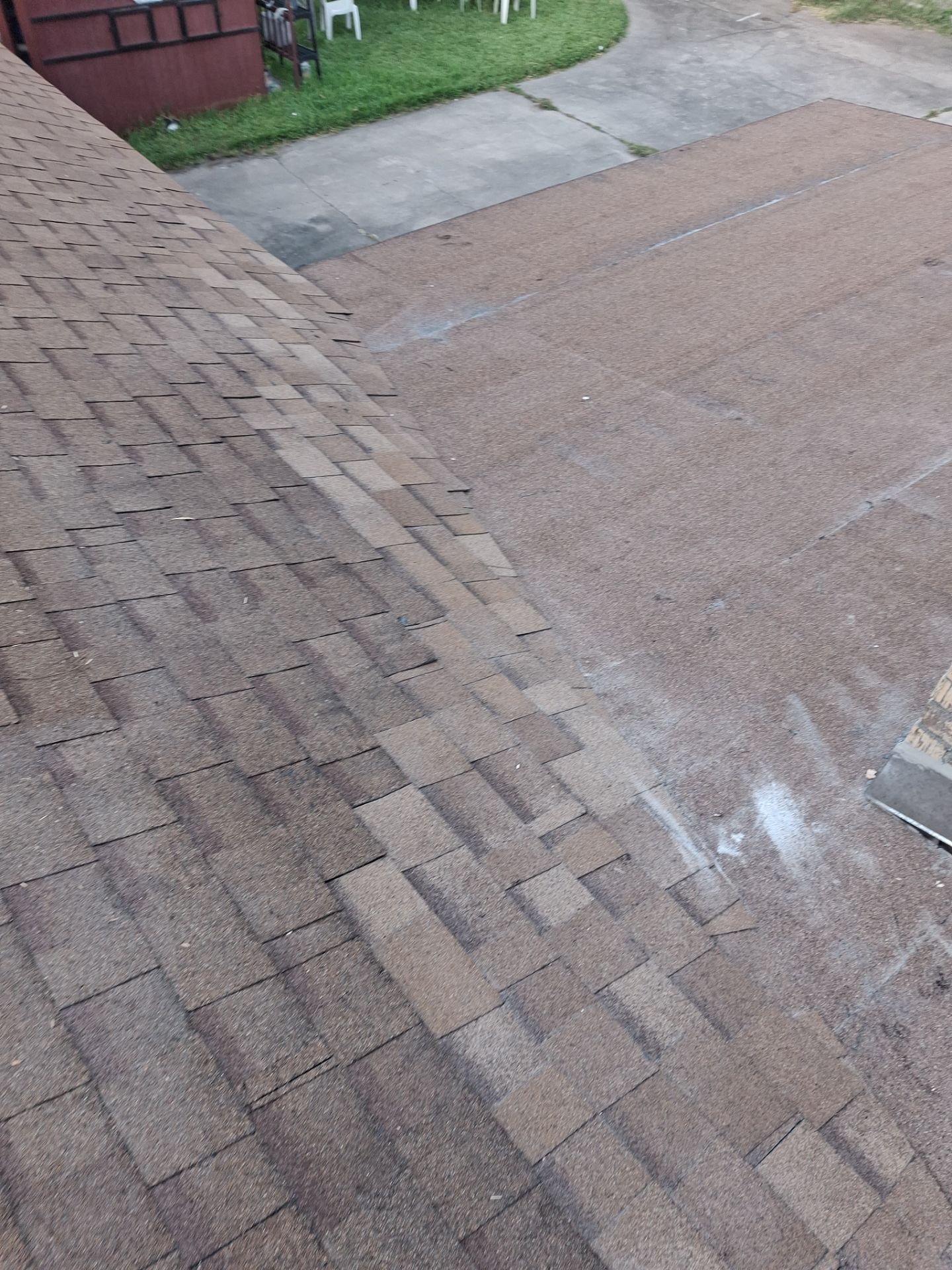 Chimneys need a Cricket.  by Bayfront Roofing and Construction