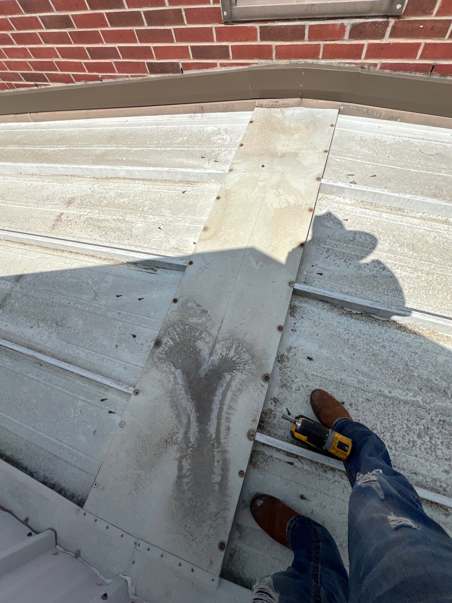 Commercial Roofing Repair using Metal by Roof Repair Company