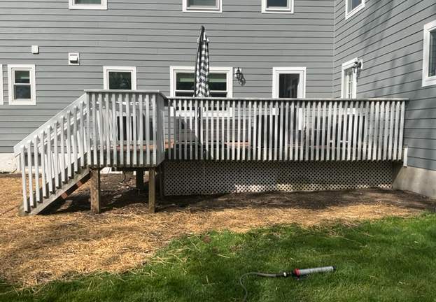 Deck and Landing Resurfacing in Florham Park, New Jersey by deck guardian
