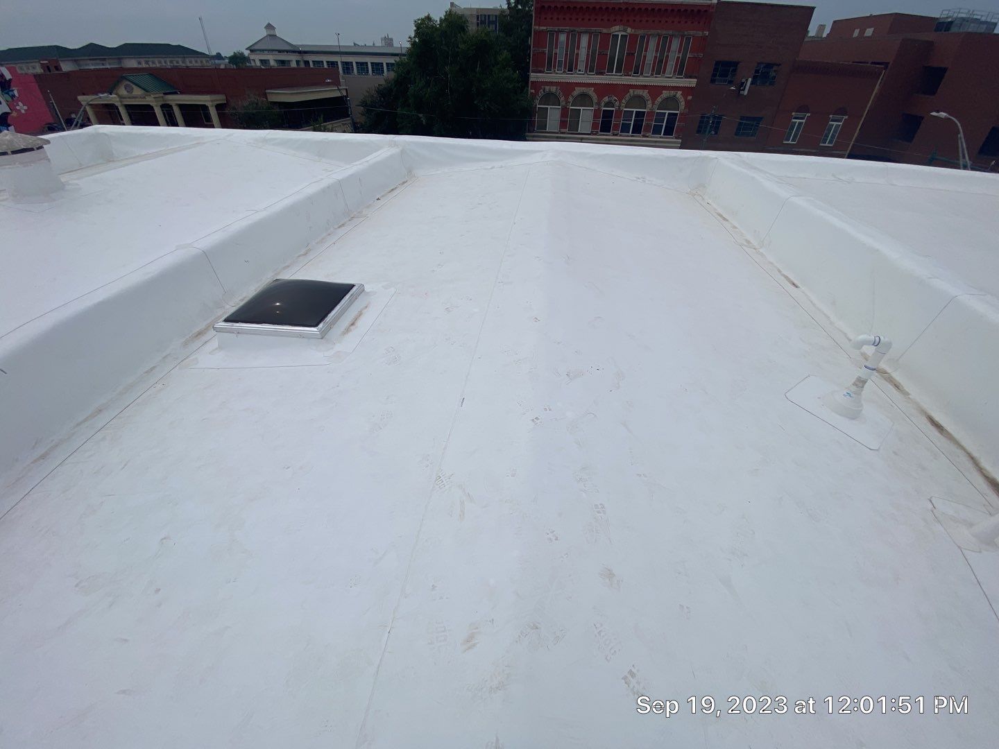 TPO Project in Fort Smith by Decor Roofing & Restoration