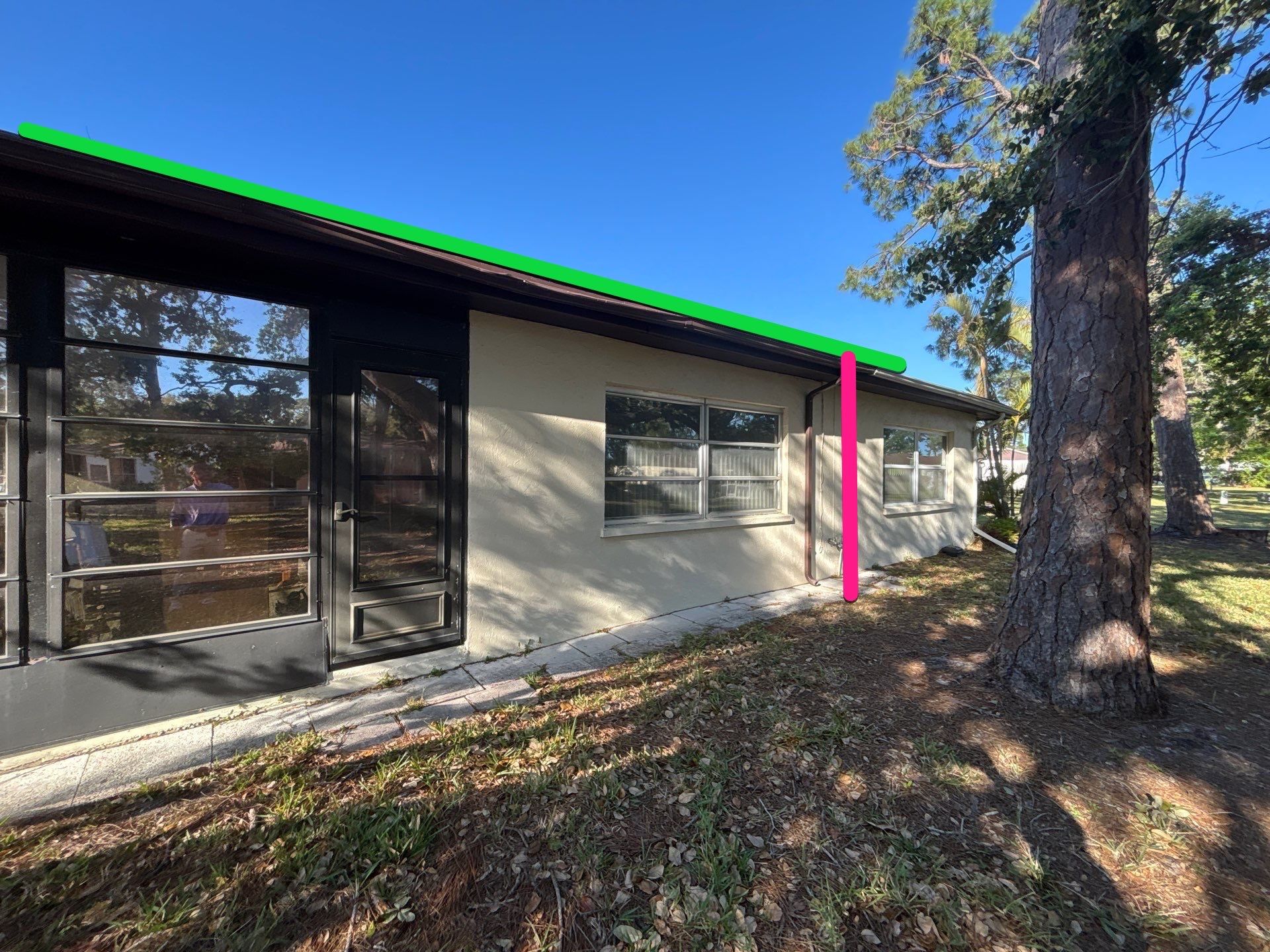 6 Inch Seamless Gutters using Musket Brown Seamless Gutters in Sarasota FL by Gutter Professors