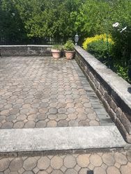 Paver Re-Leveling in Bridgewater, NJ — Gallo Bros job photo