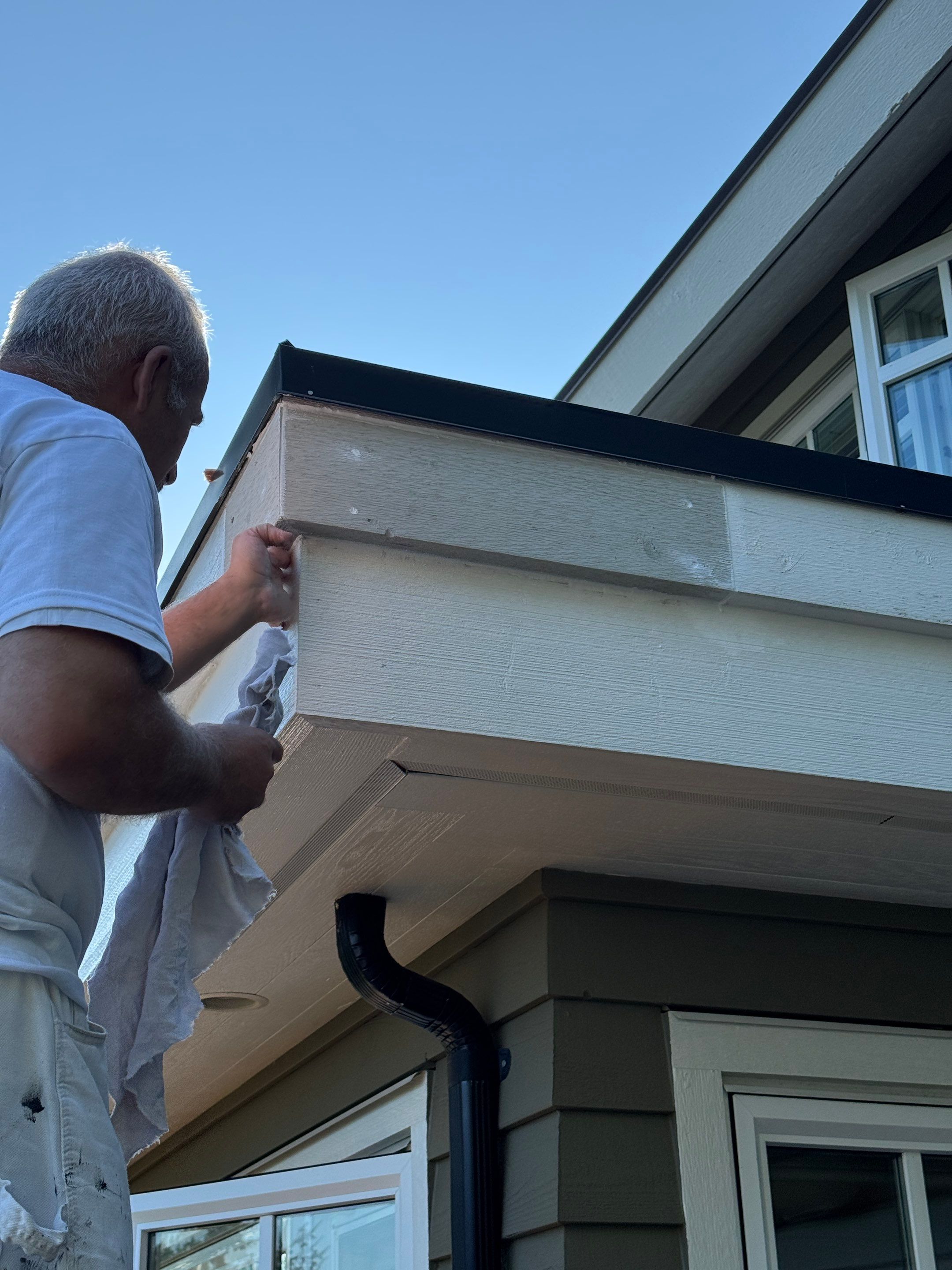 Repair Rotten Fascia Board - Repair damage Drywall  by YVR Construction Group