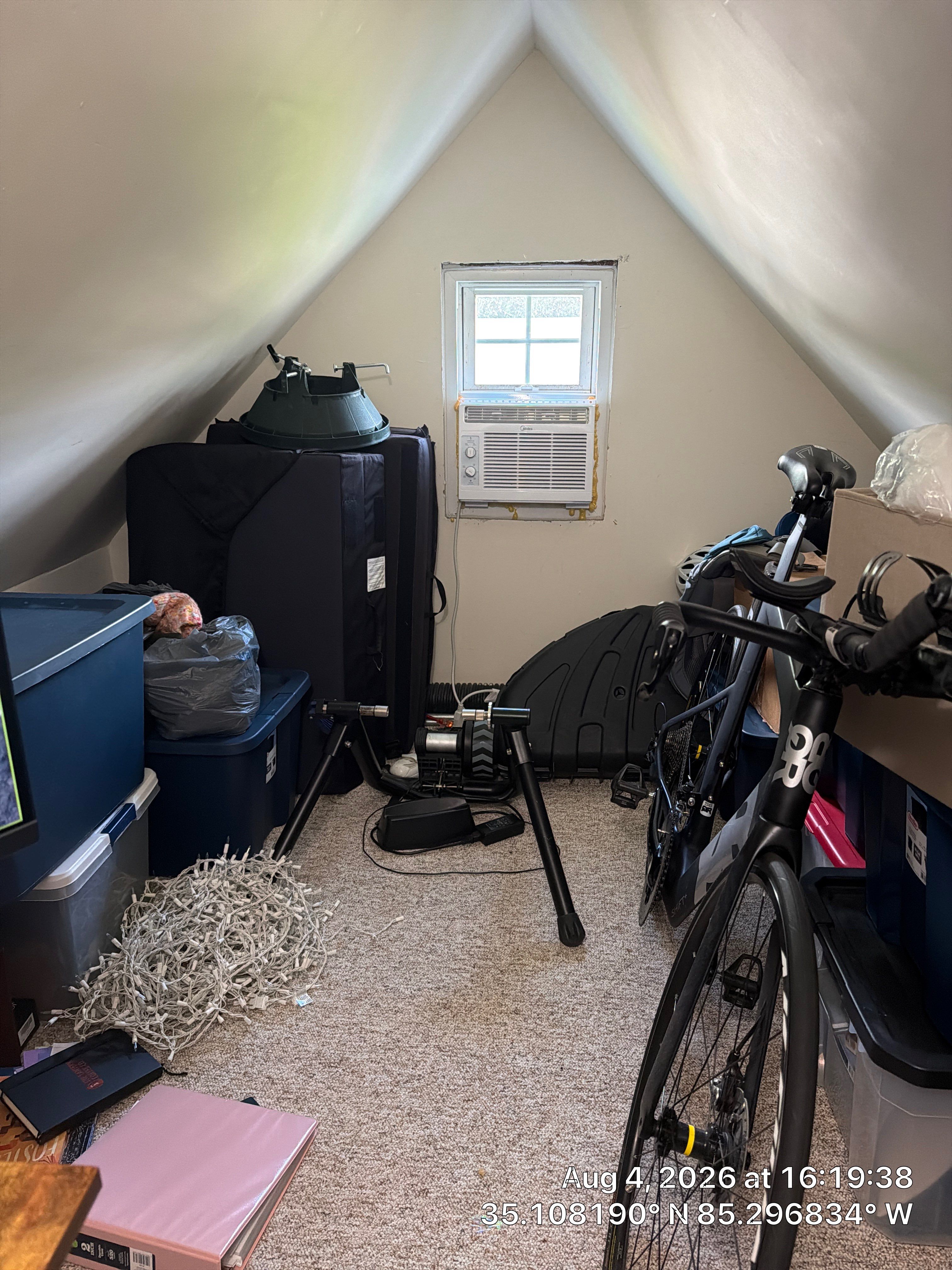 Attic Drywall Demolition and Insulation Board Installation in Chattanooga by CompanyCam Sales Demo