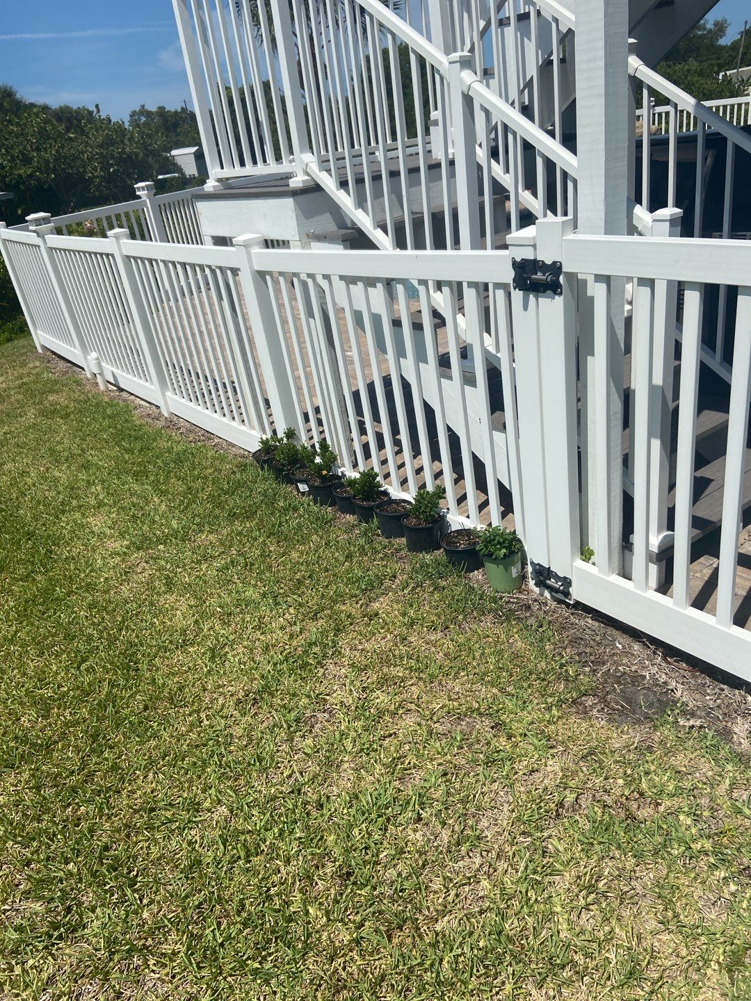 Nokomis, FL 4 ft. Tall 3-Rail Black Aluminum Fence by Asap fence and gates, LLC