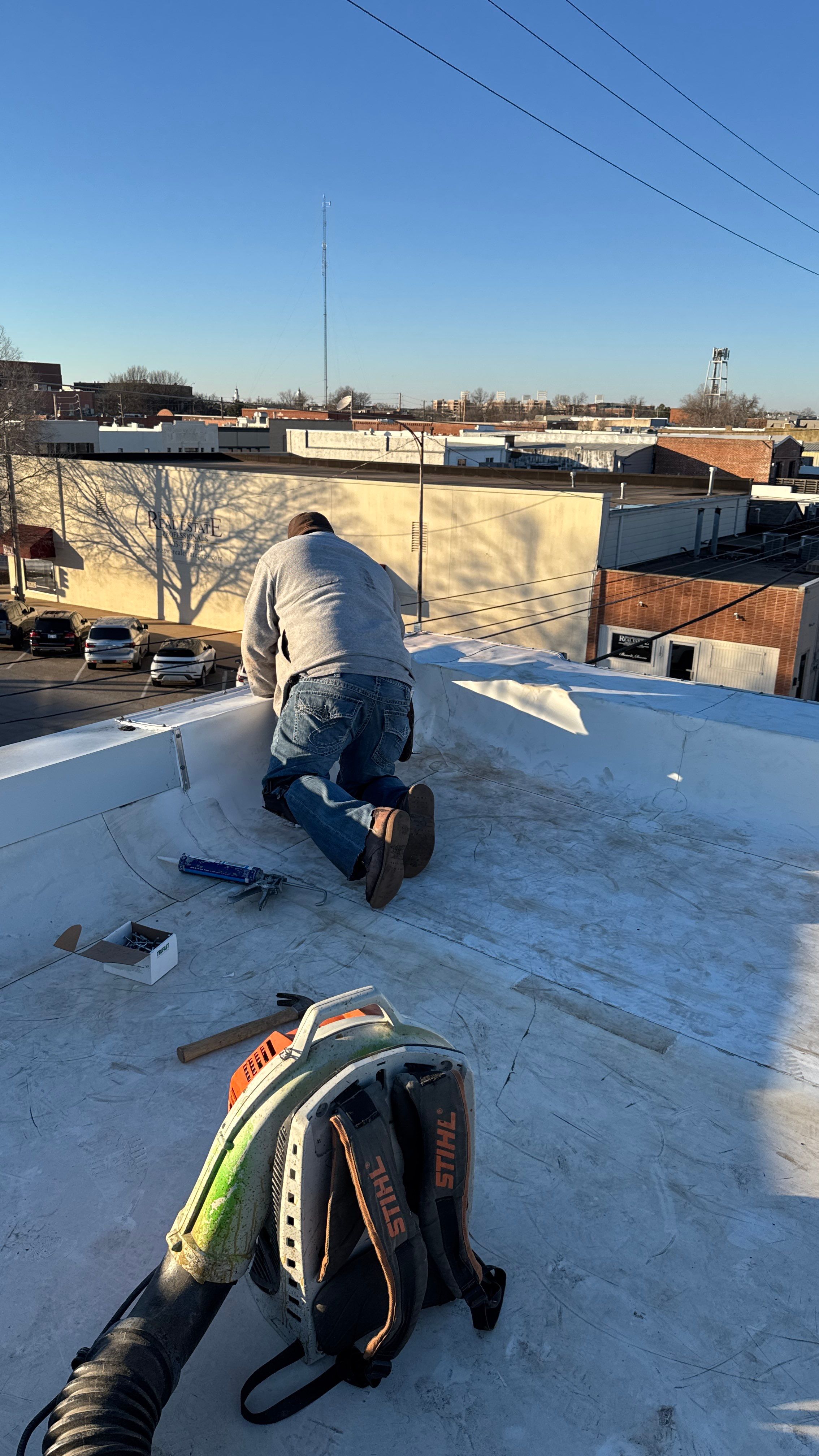 TPO by Frontline Roofing and Construction