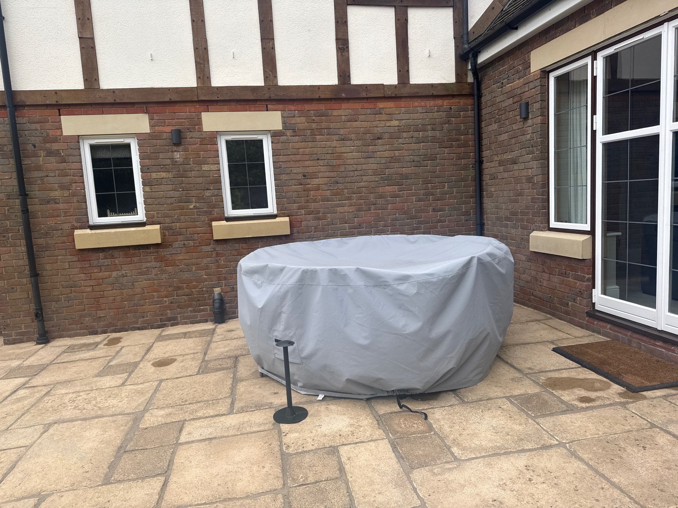 Roof Clean - Patio Clean using 18inch Whirlaway FSC by Ges Exterior Cleaning ltd