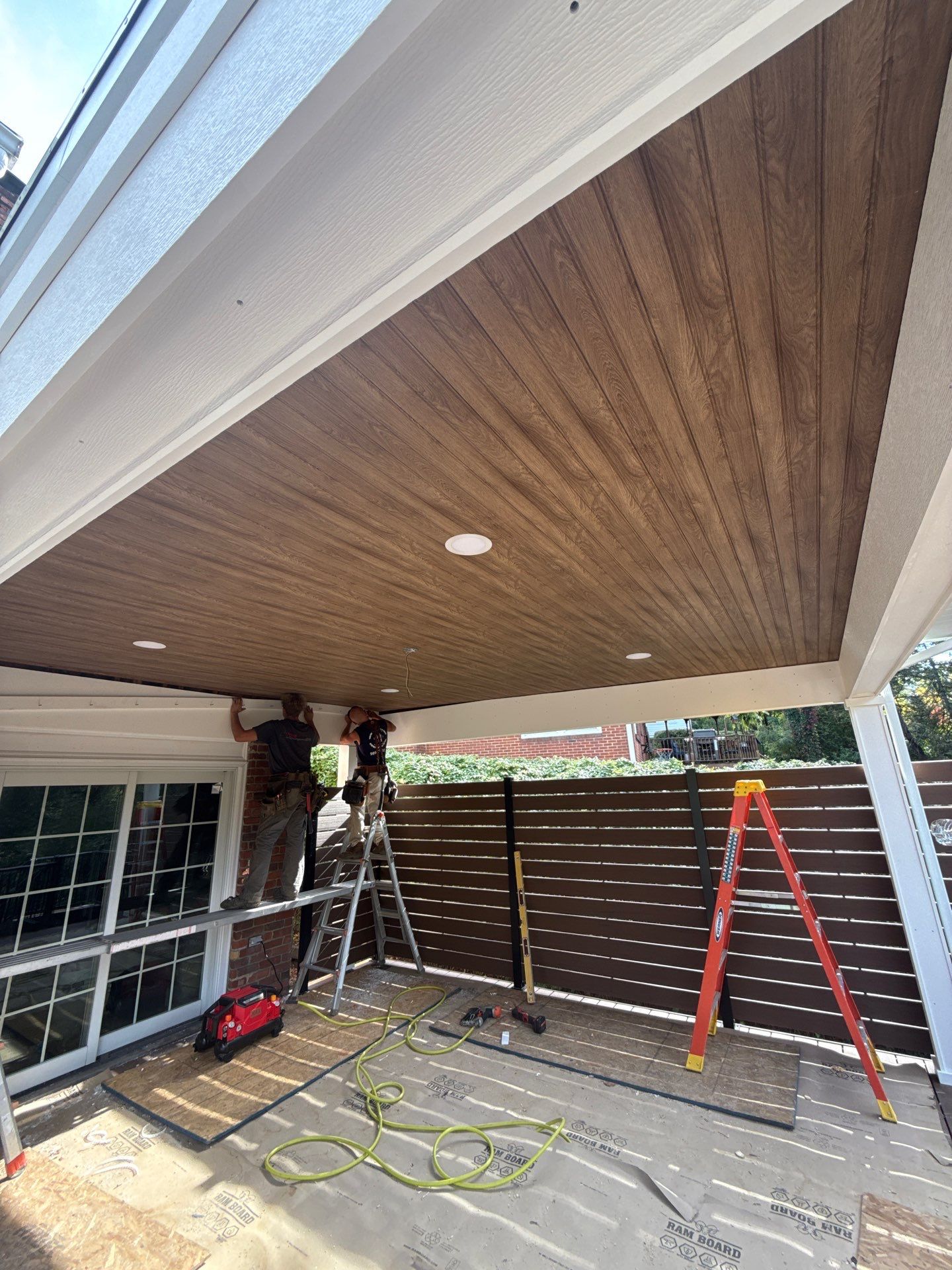 Low-Slope EPDM Rubber Roof Construction in Pittsburgh by Cousins Roofing Siding & Decks