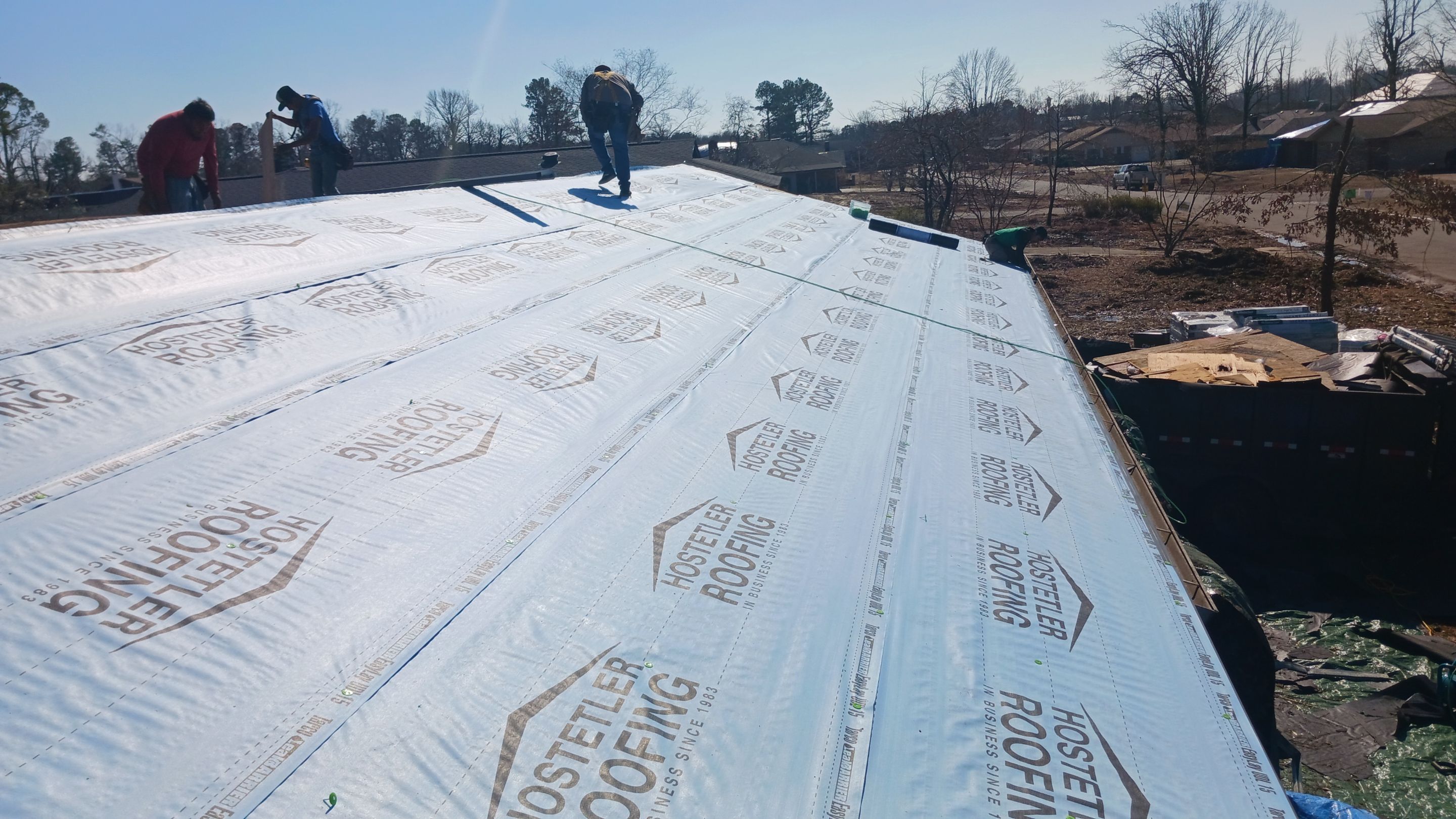 Residential Roofing Installation in Idabel, Oklahoma by Hostetler Roofing