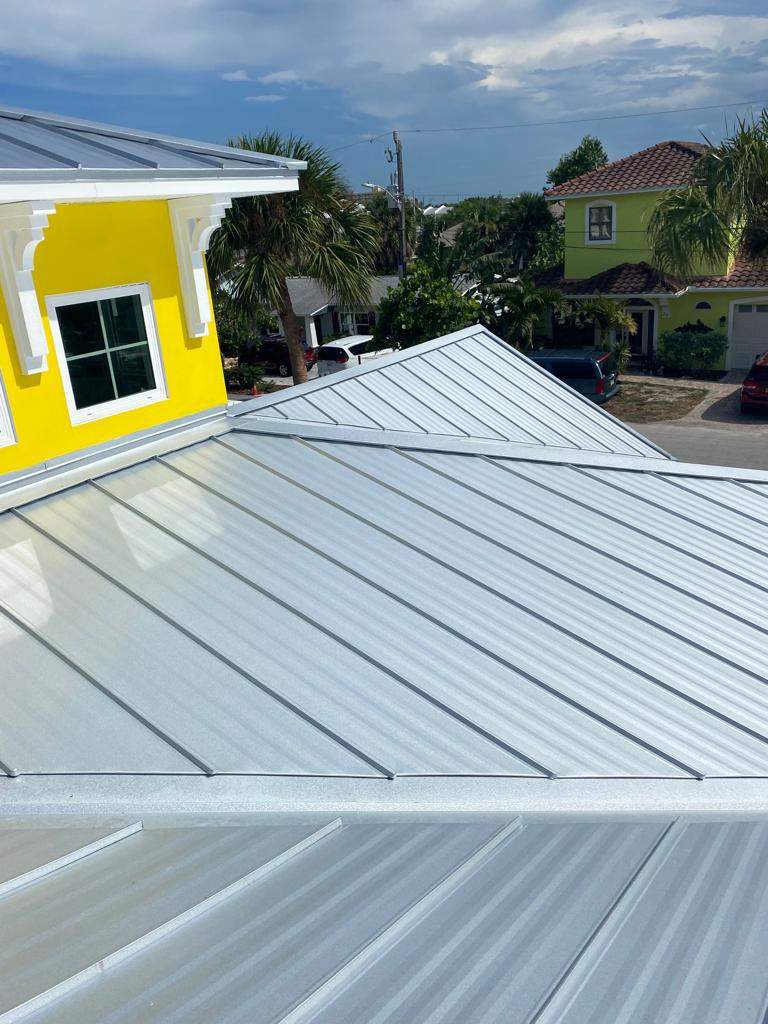 24ga 1" Nail-Strip Mill Finish by Total Roofing System The Metal Roof Experts