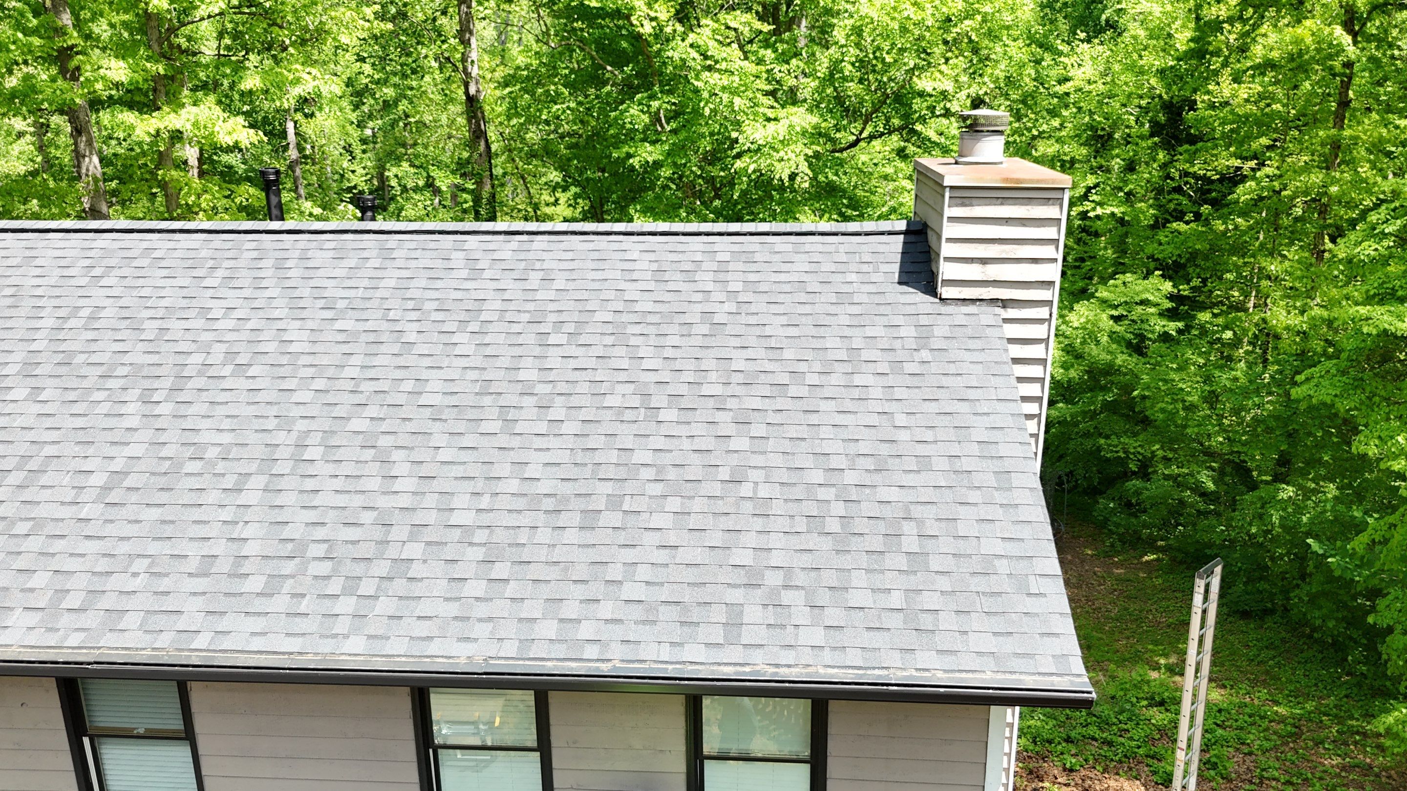 Marietta, GA Roof Replacement CertainTeed Landmark Moire Black by Reset Roofing
