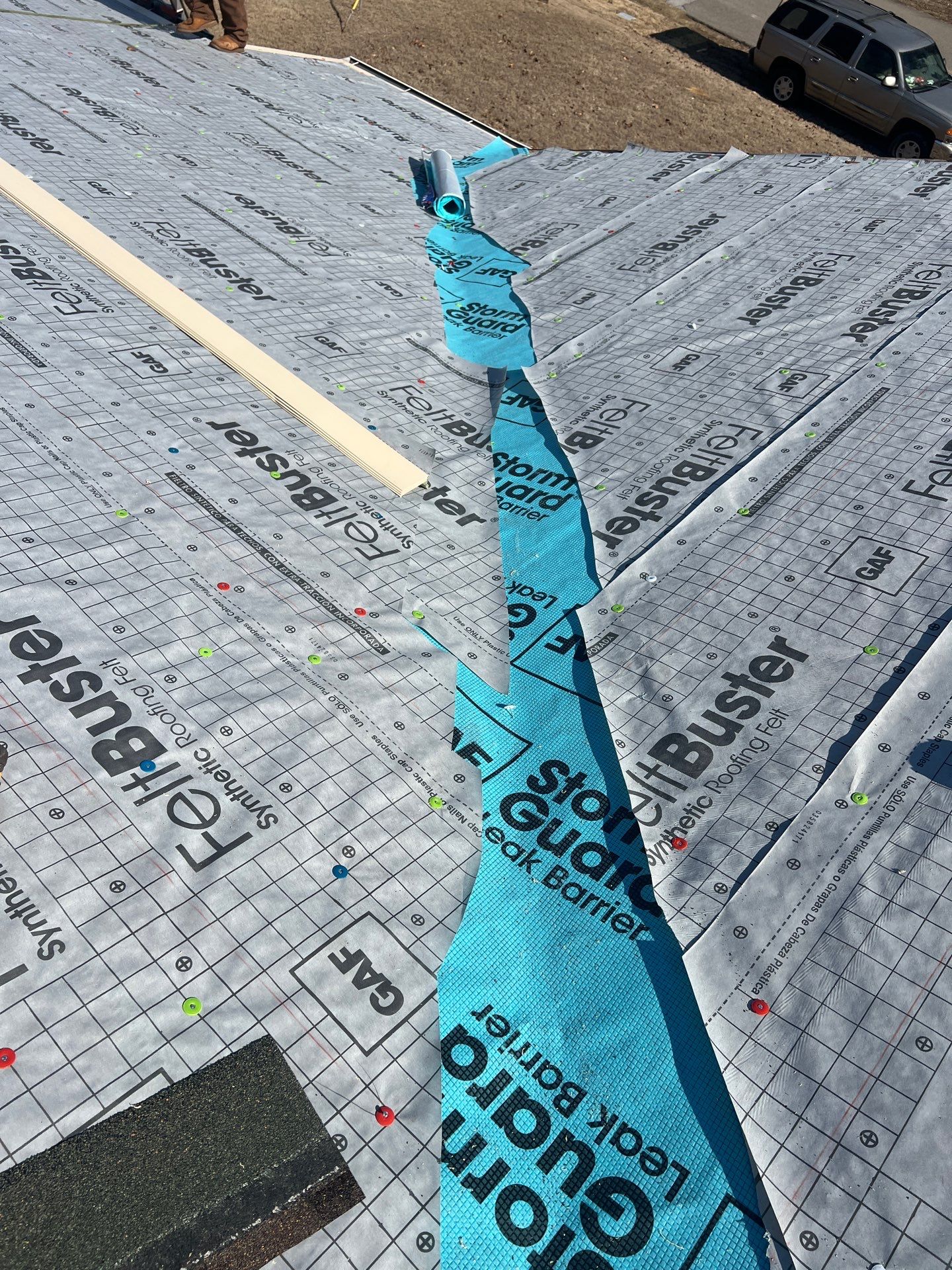 Roof Replacement (Barkwood) and Tree Removal in Birmingham  by The Roofing Dudes