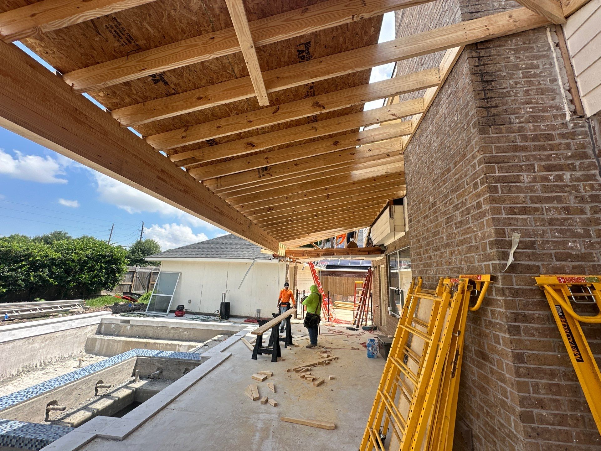 Patio Cover in Cinco Ranch by SophAlx LLC