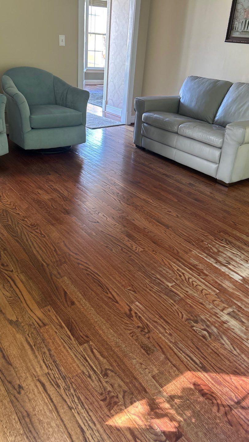 Natural refinish by Footprints Floors of Nashville
