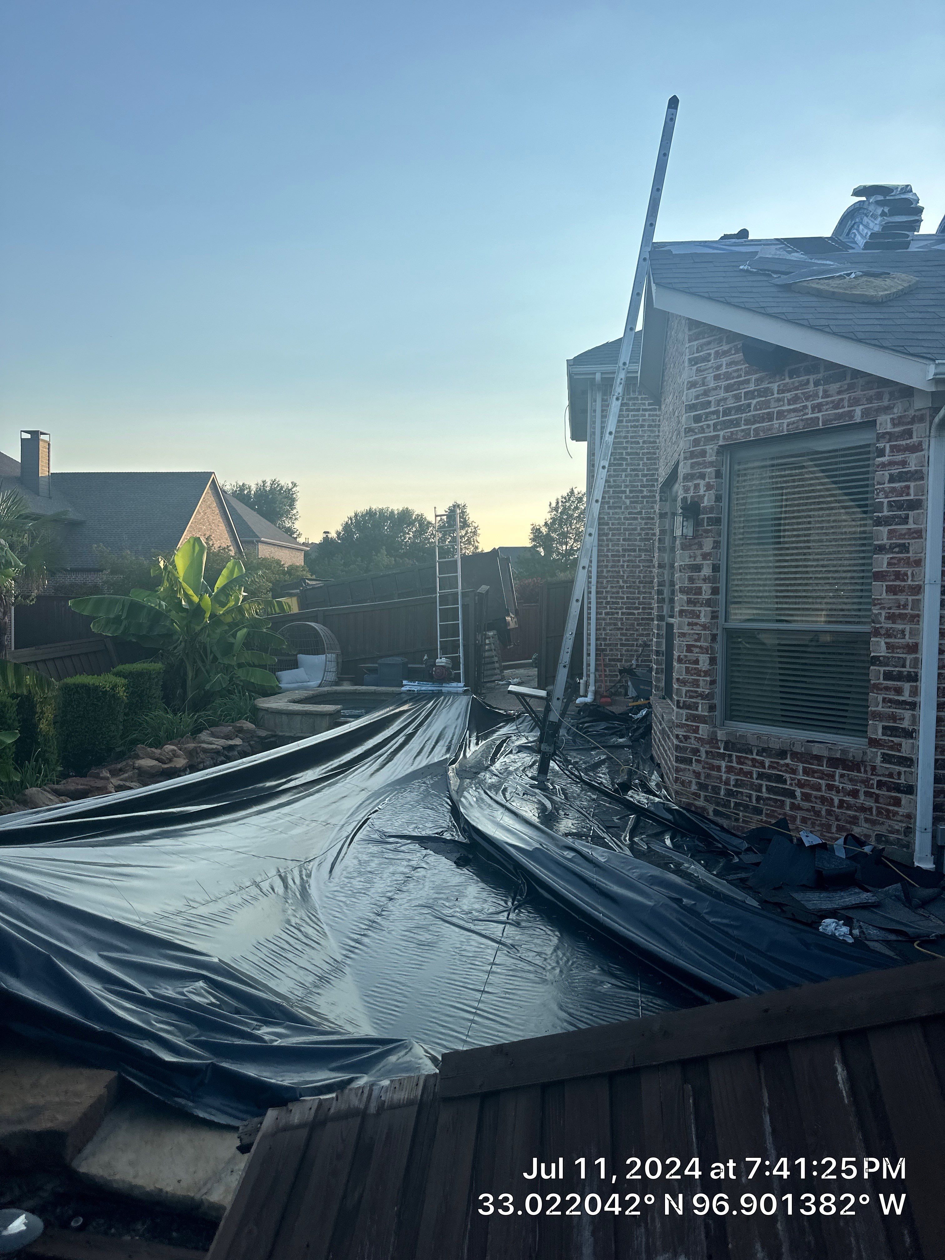 Residential Roofing Installation using IKO Dynasty Class 3 by Eminent Roofing & Auto Hail Repair