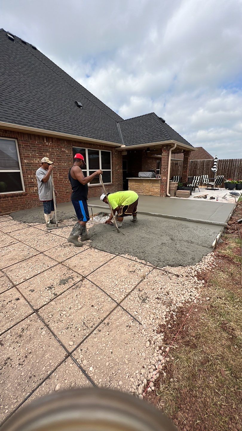 Concrete and Drainage using Concrete by Clays Services Inc